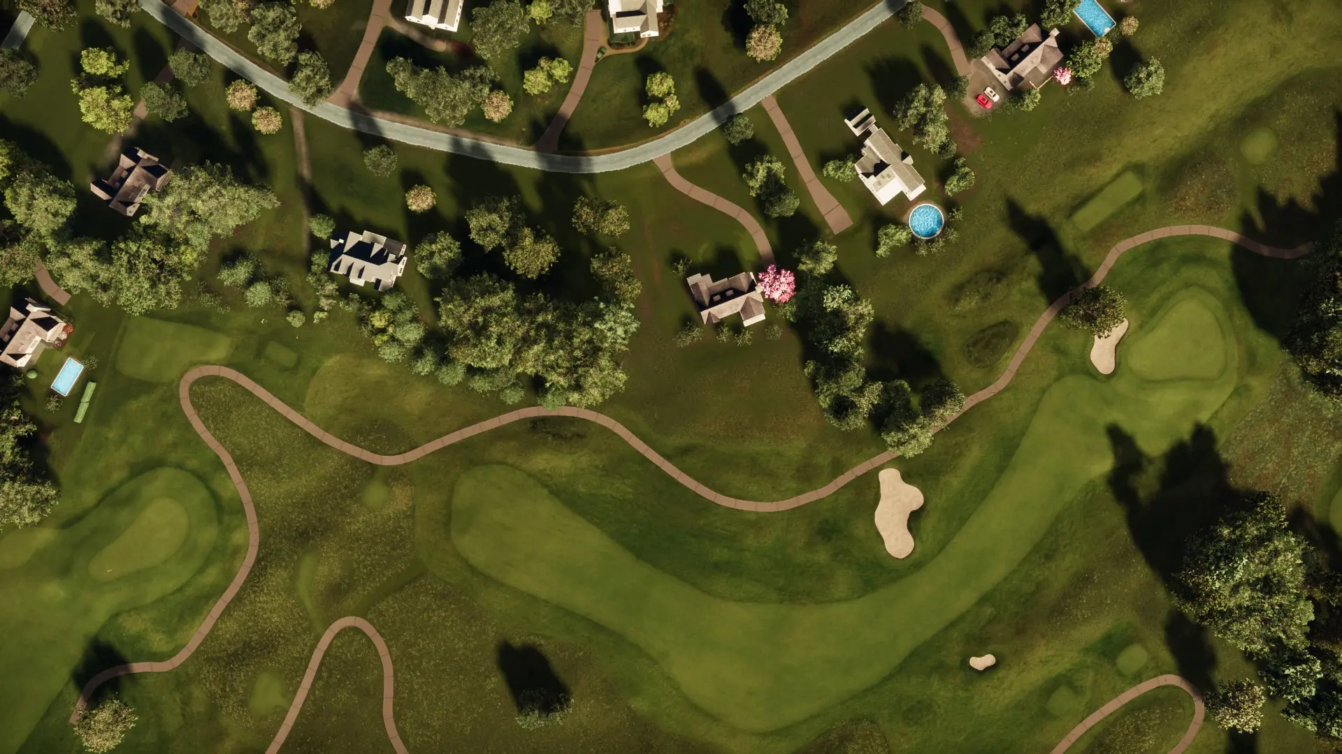 Hole 2 at The Fields GC