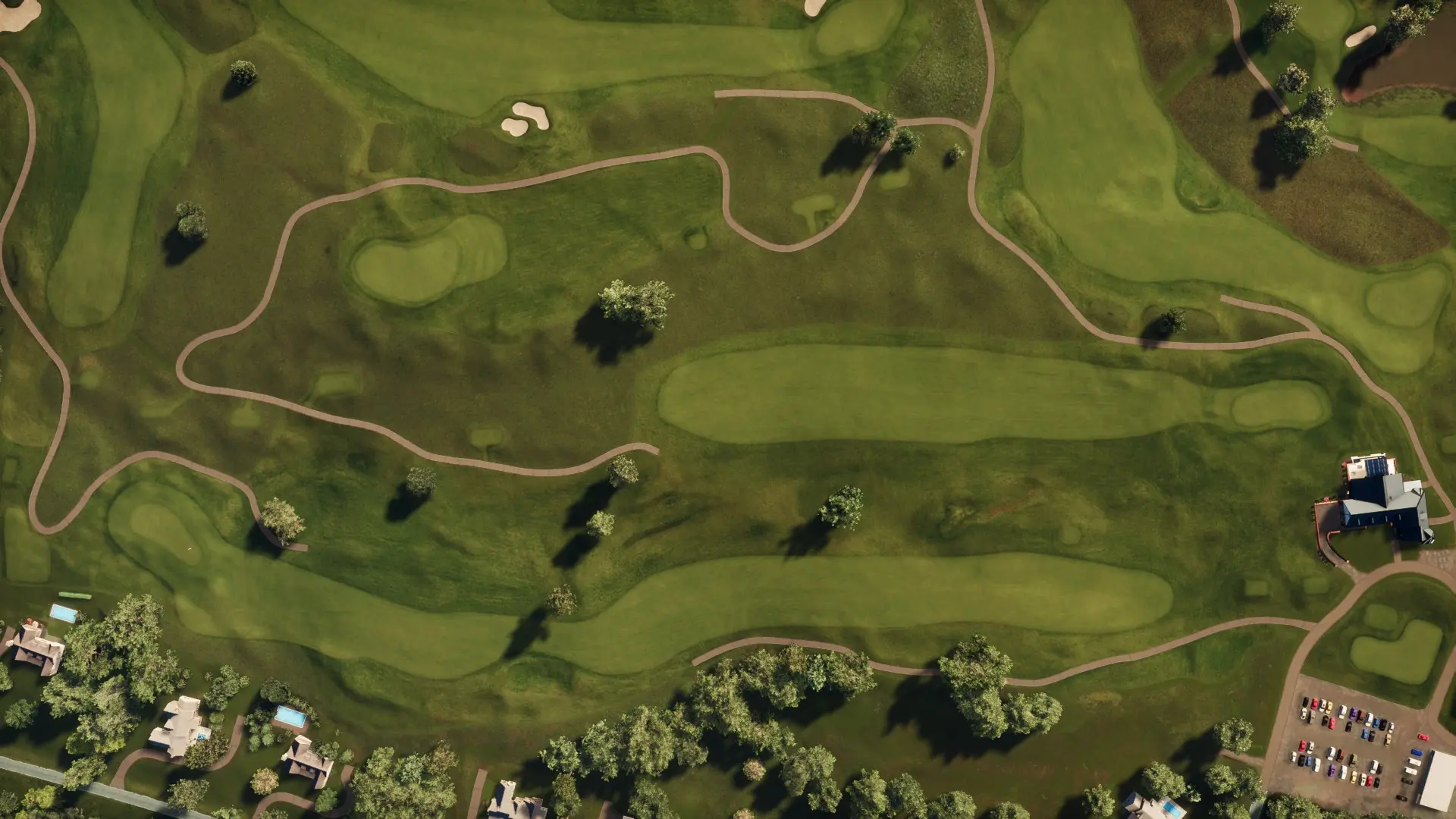Hole 9 at The Fields GC