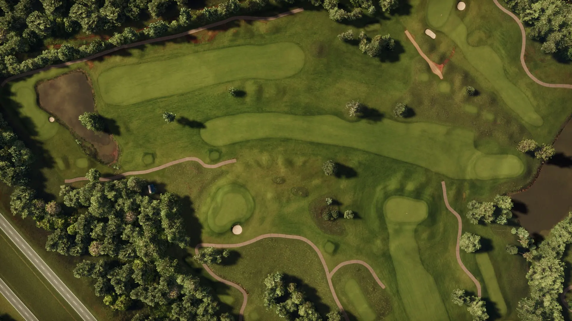 Hole 12 at The Fields GC
