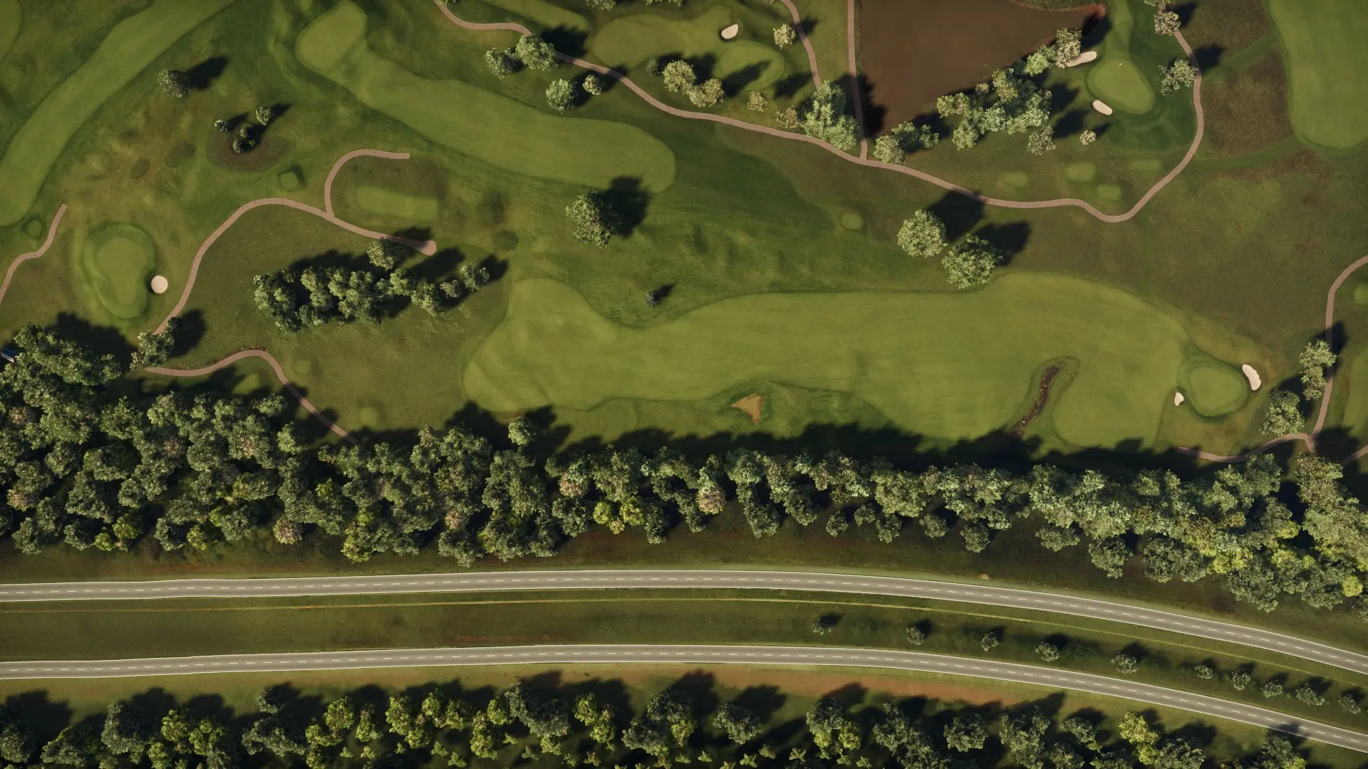 Hole 17 at The Fields GC