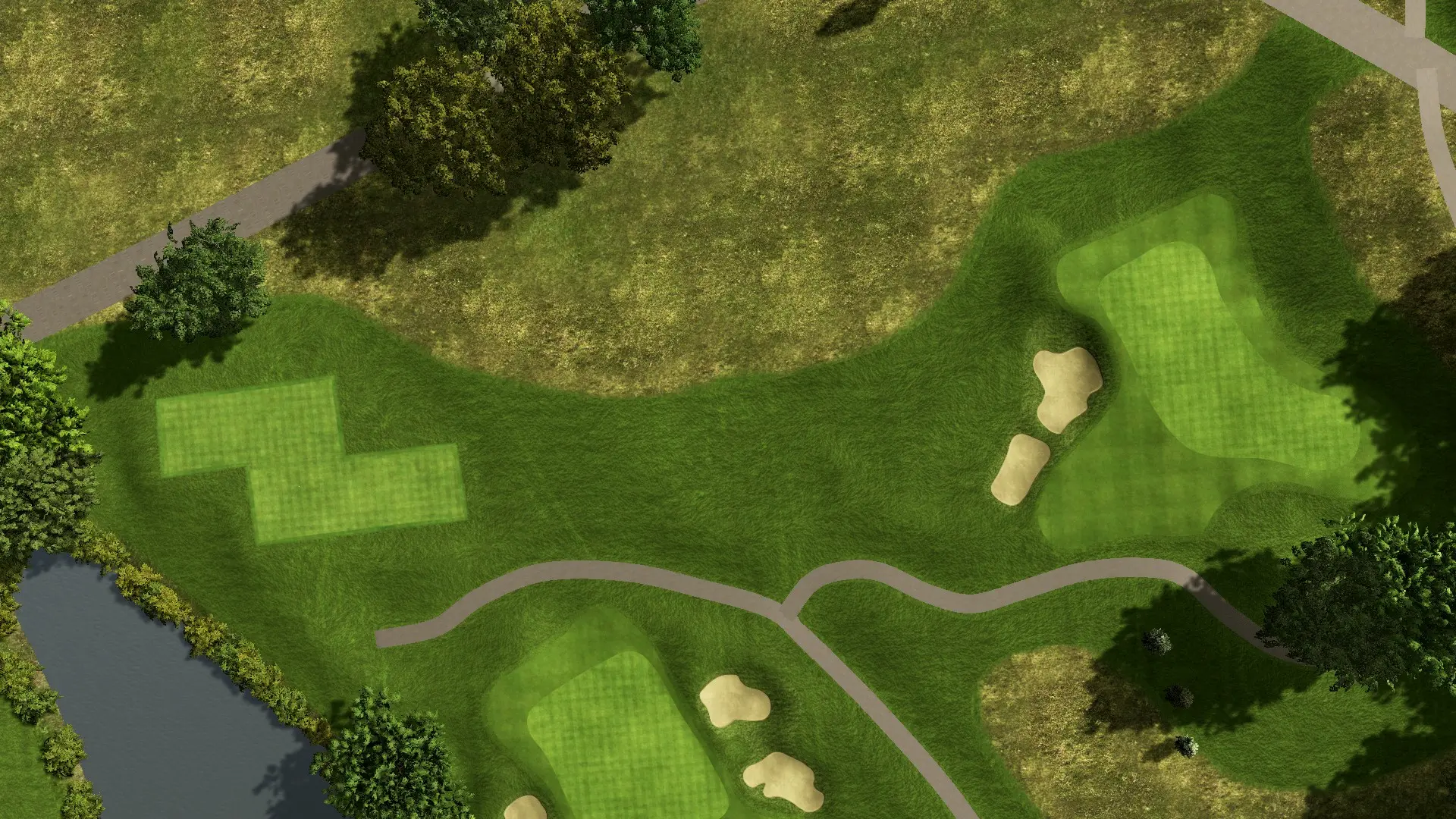 Hole 7 at The Grove