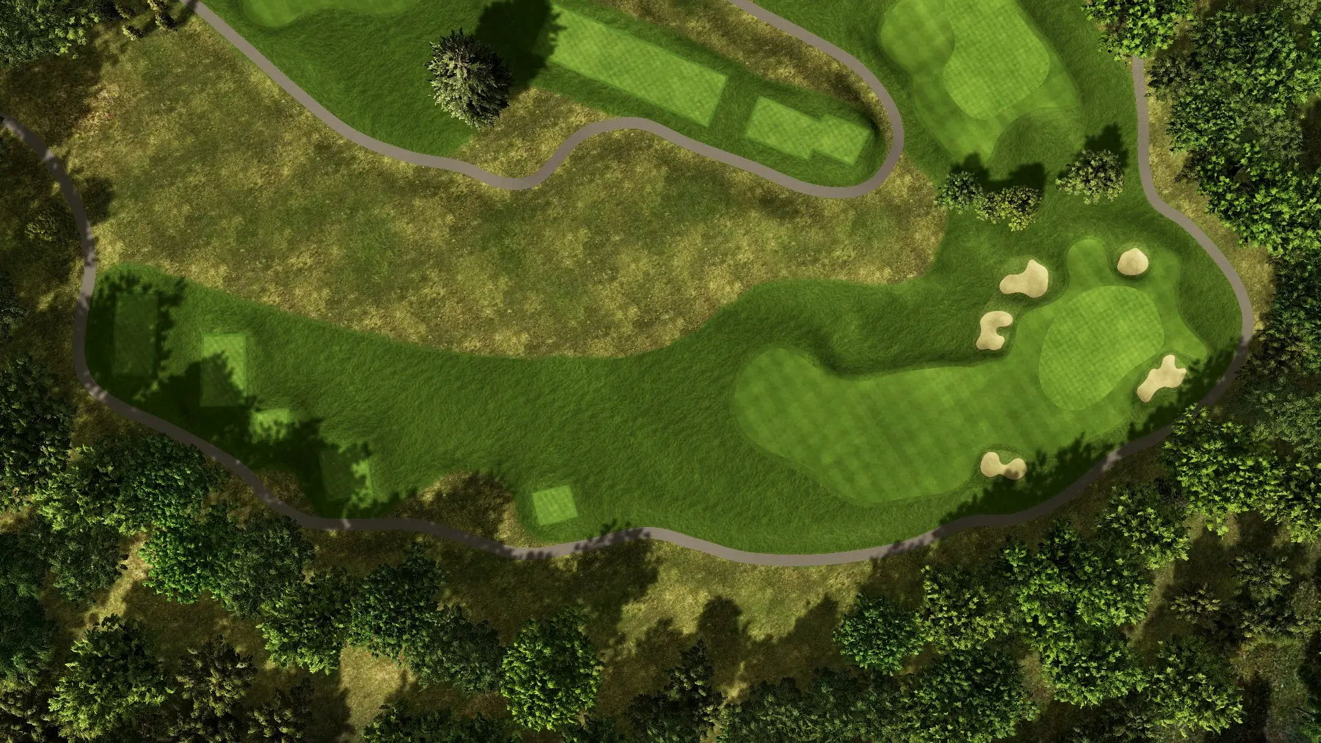 Hole 13 at The Grove