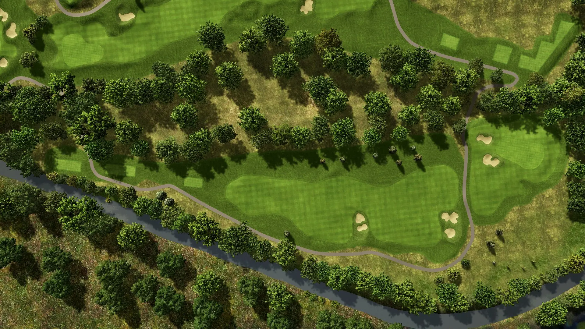 Hole 14 at The Grove