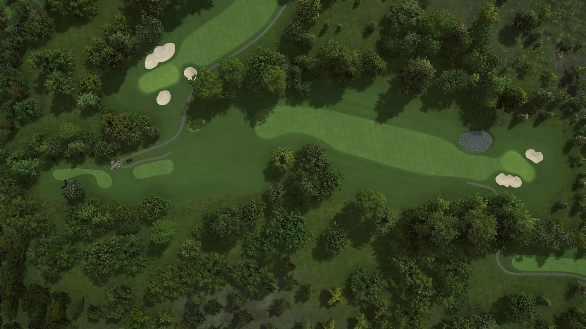 Hole 3 at The Heather at The Highlands - BOYNE Golf