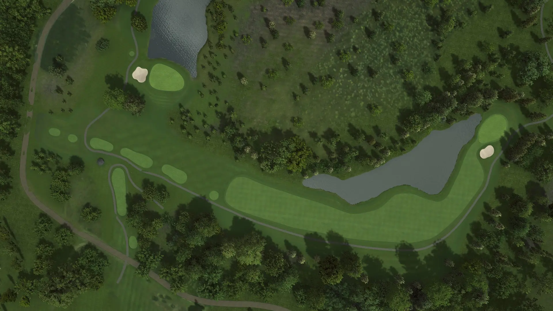 Hole 5 at The Heather at The Highlands - BOYNE Golf