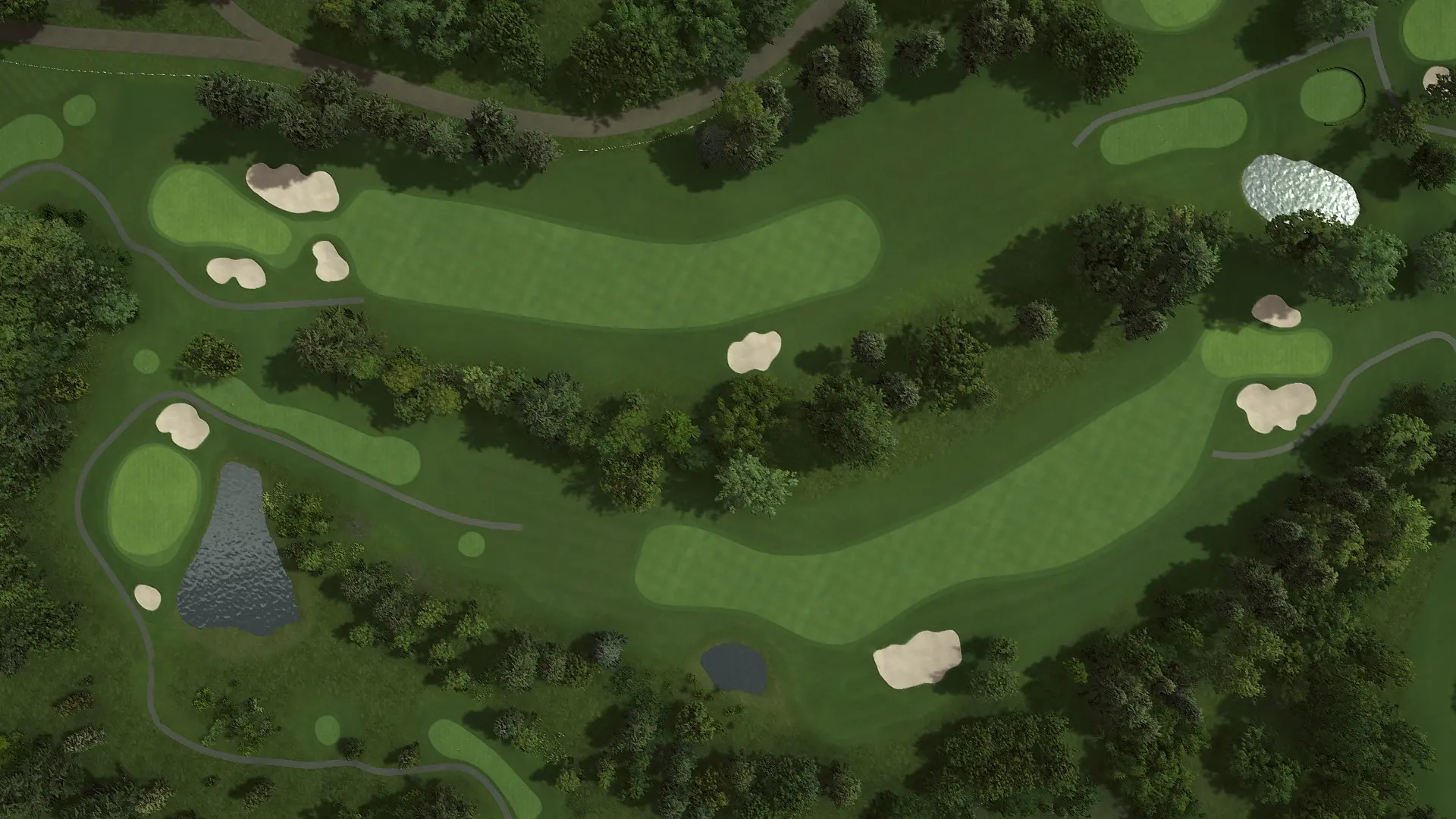 Hole 7 at The Heather at The Highlands - BOYNE Golf