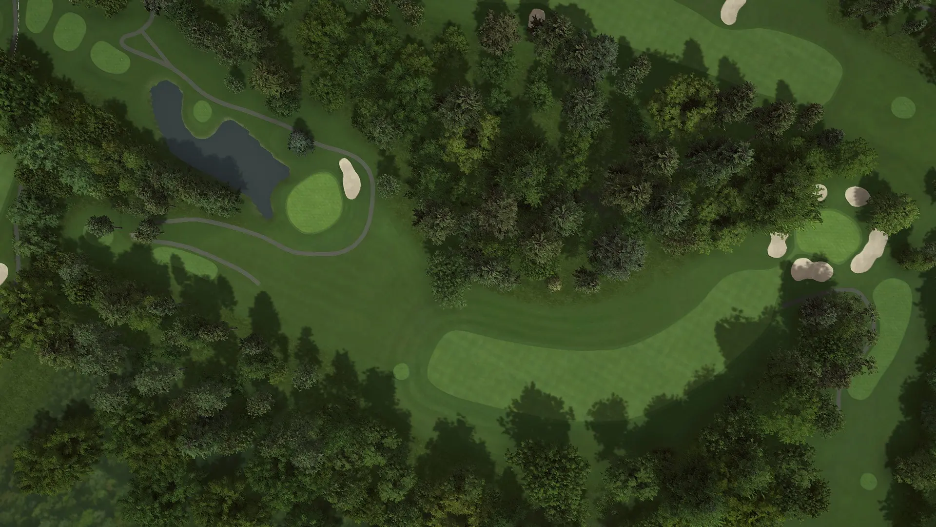 Hole 13 at The Heather at The Highlands - BOYNE Golf