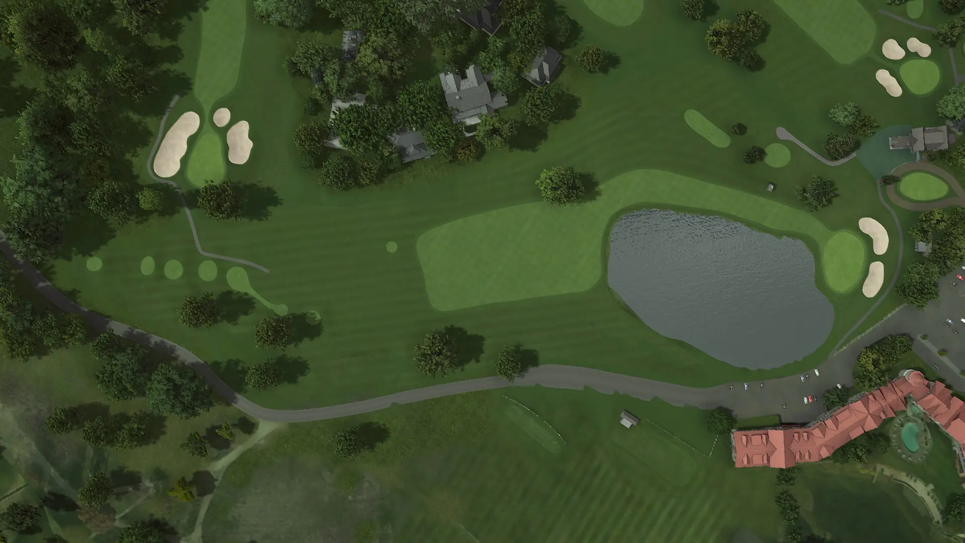 Hole 18 at The Heather at The Highlands - BOYNE Golf