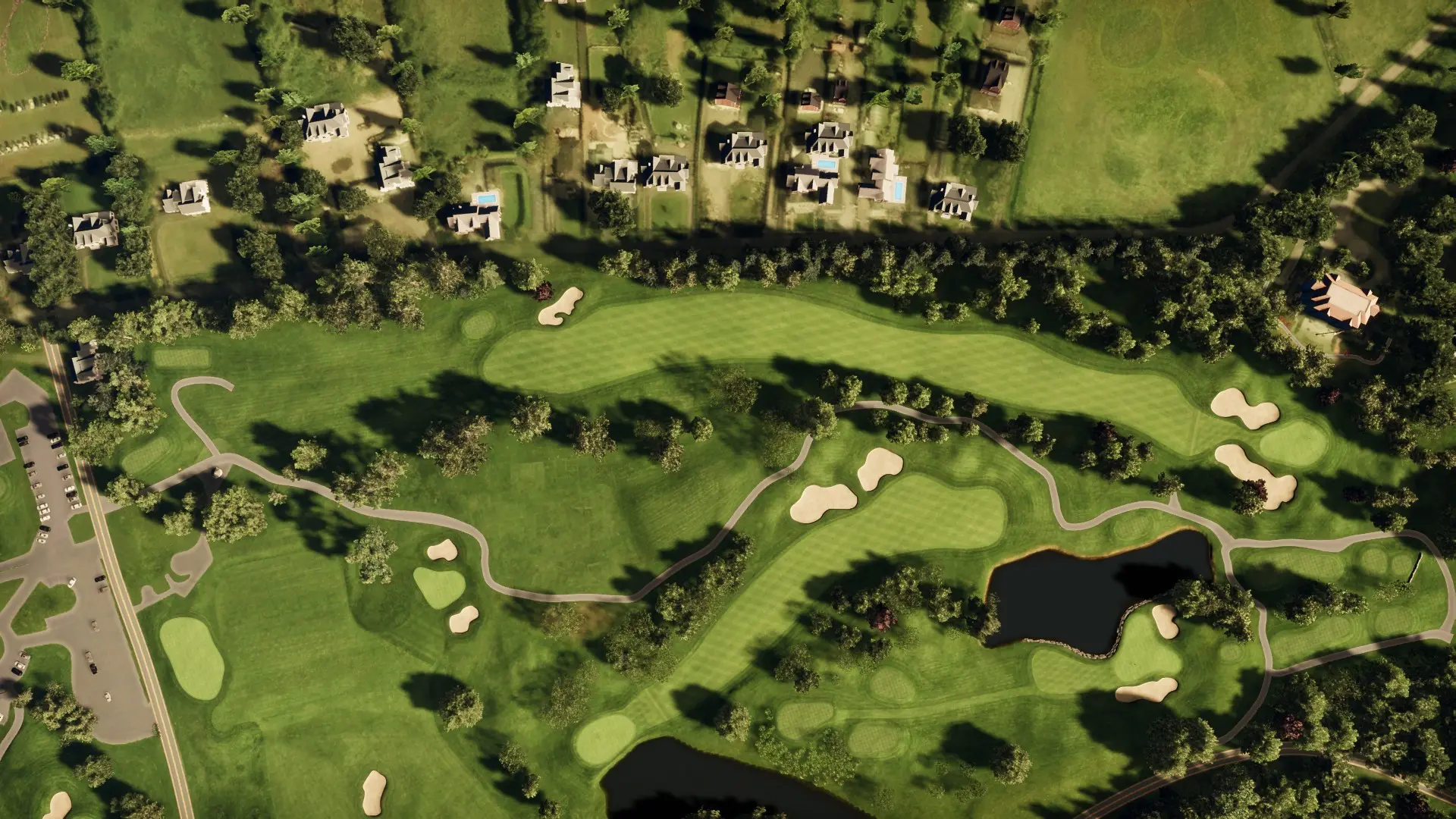 Hole 1 at The K Club: The Palmer North Course