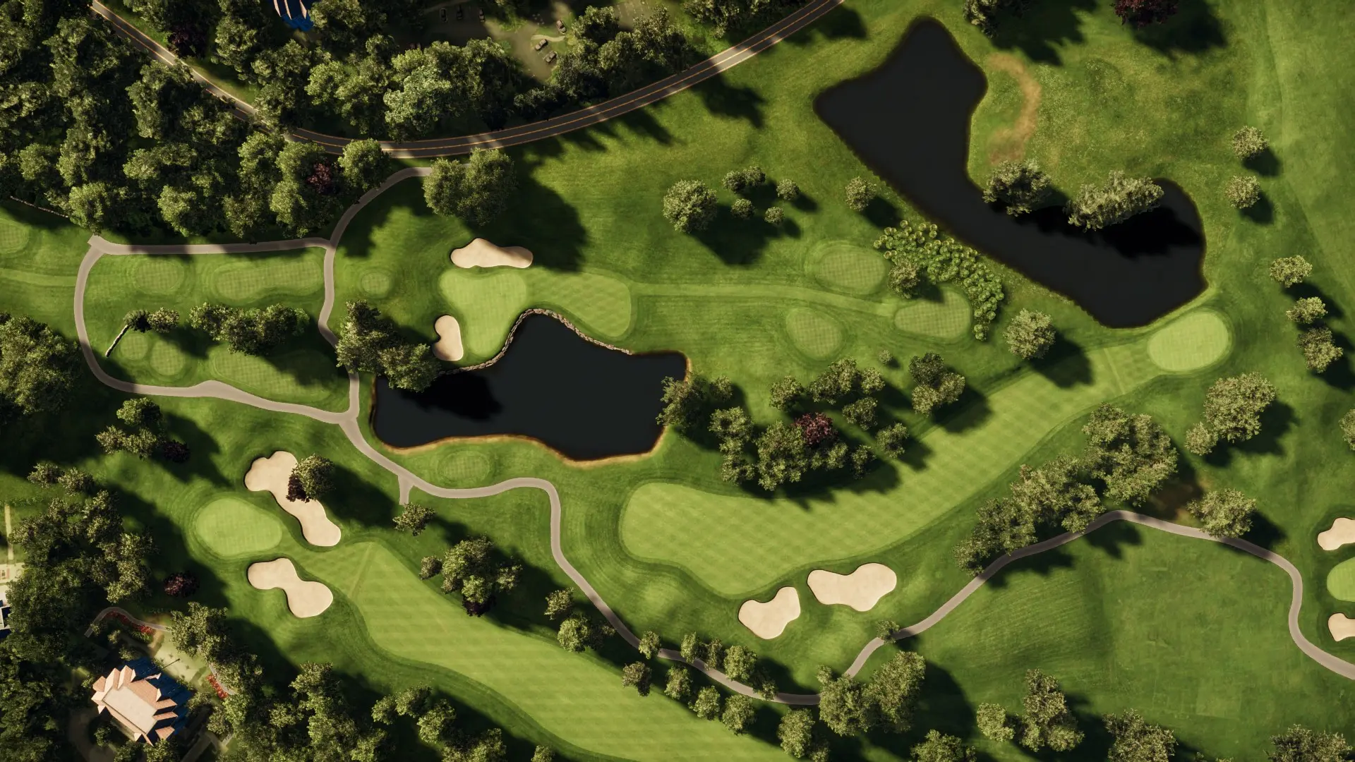 Hole 2 at The K Club: The Palmer North Course