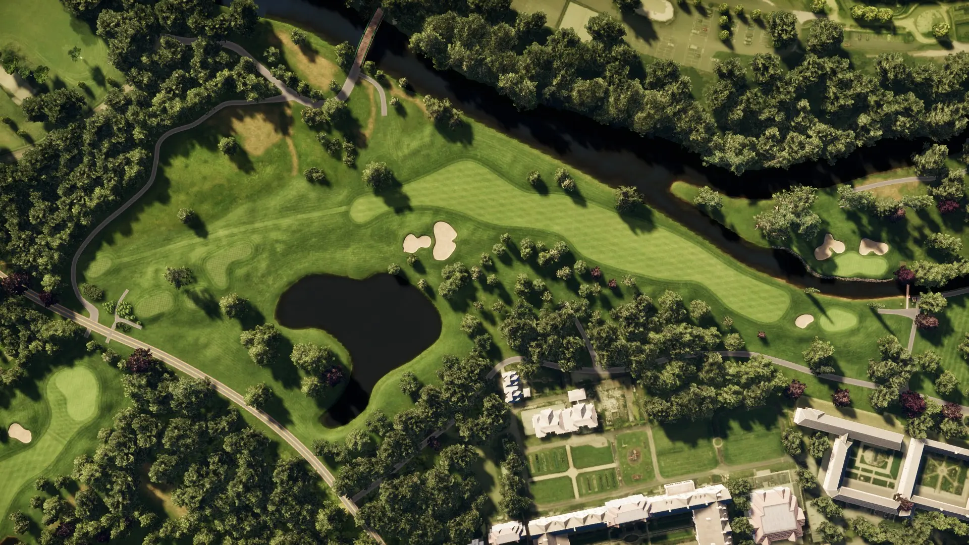 Hole 7 at The K Club: The Palmer North Course