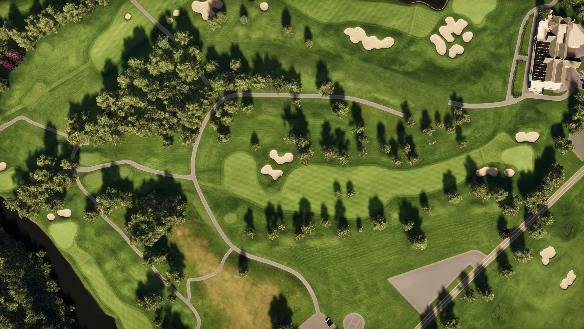Hole 9 at The K Club: The Palmer North Course