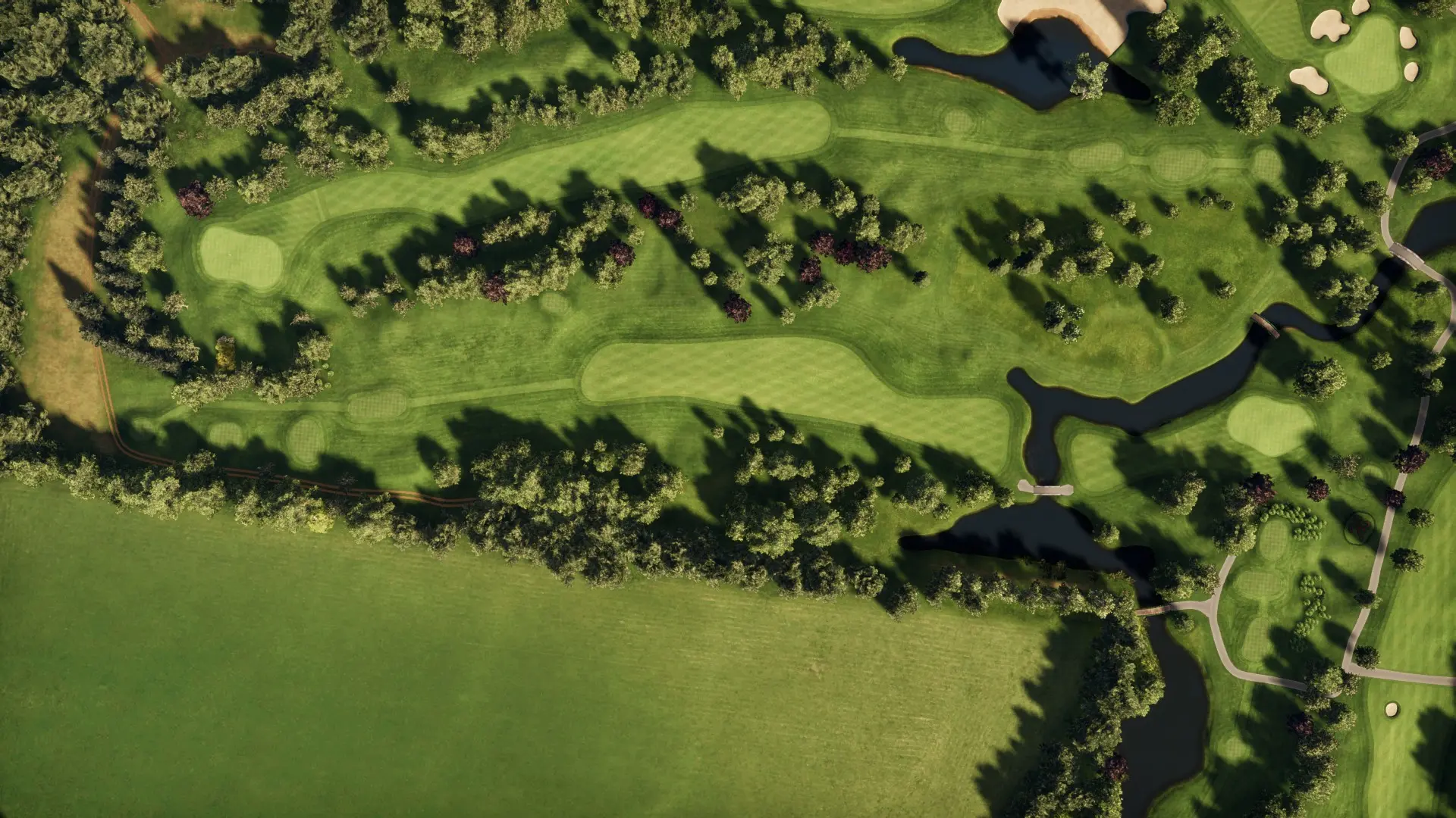 Hole 15 at The K Club: The Palmer North Course