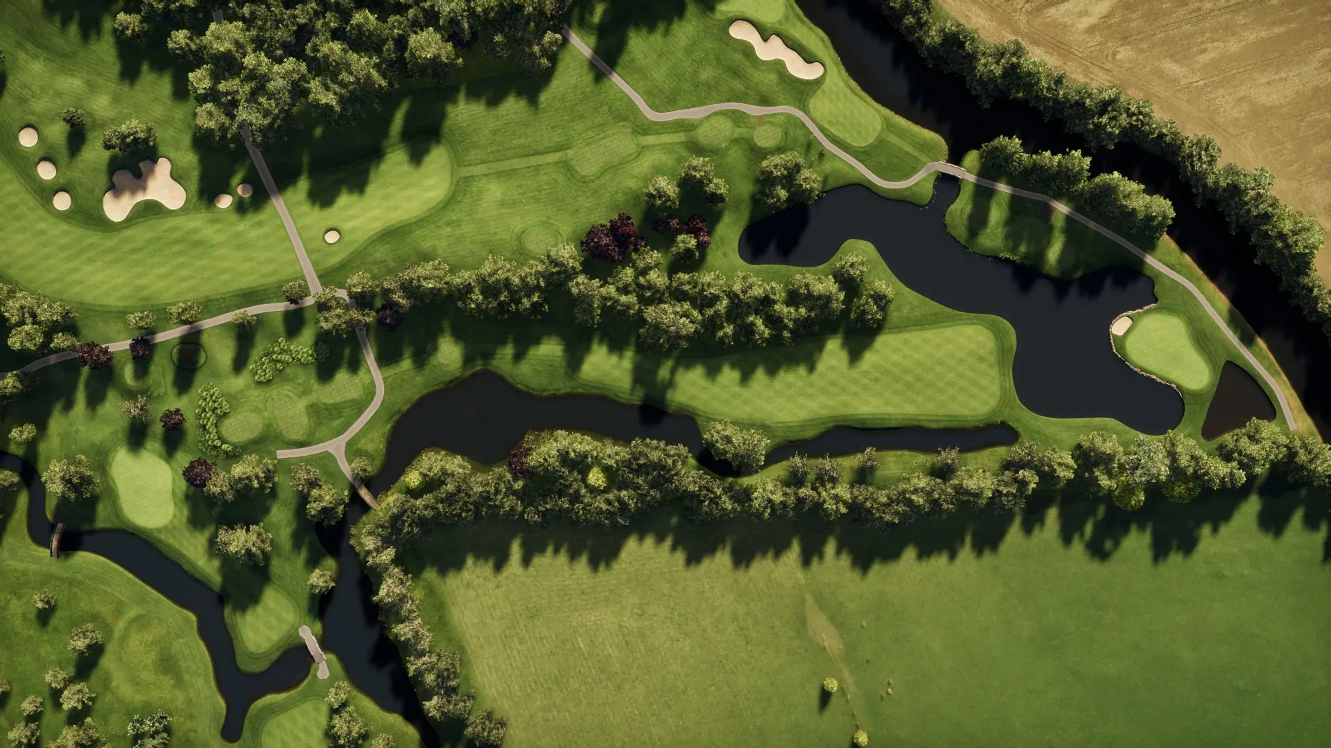 Hole 16 at The K Club: The Palmer North Course