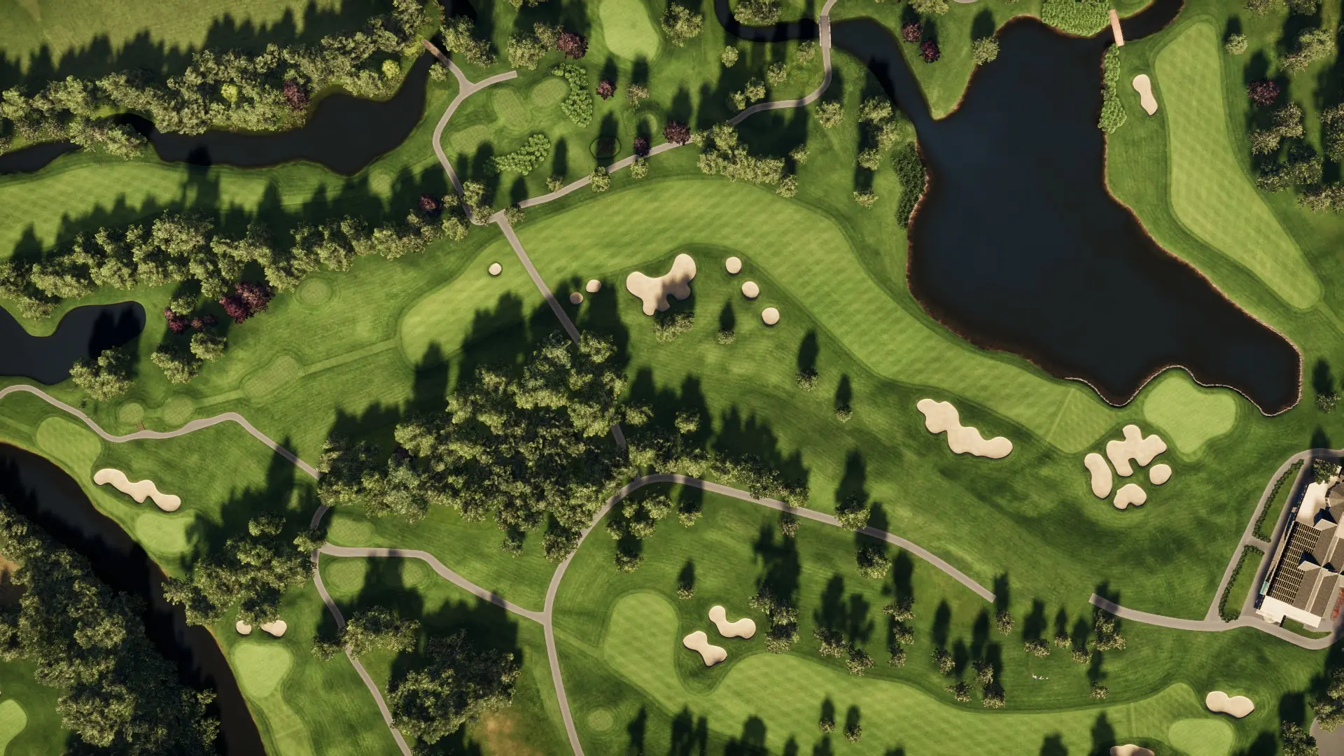 Hole 18 at The K Club: The Palmer North Course