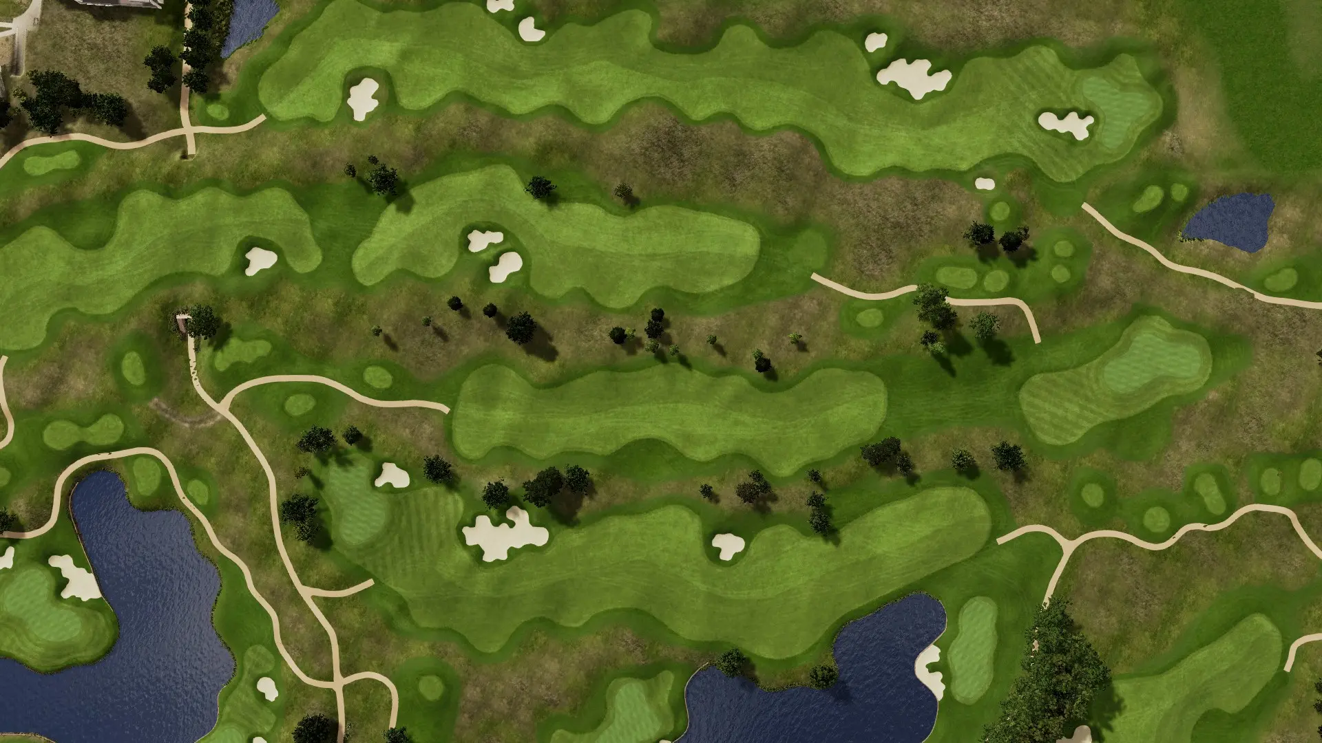 Hole 7 at The National Golf Brussels