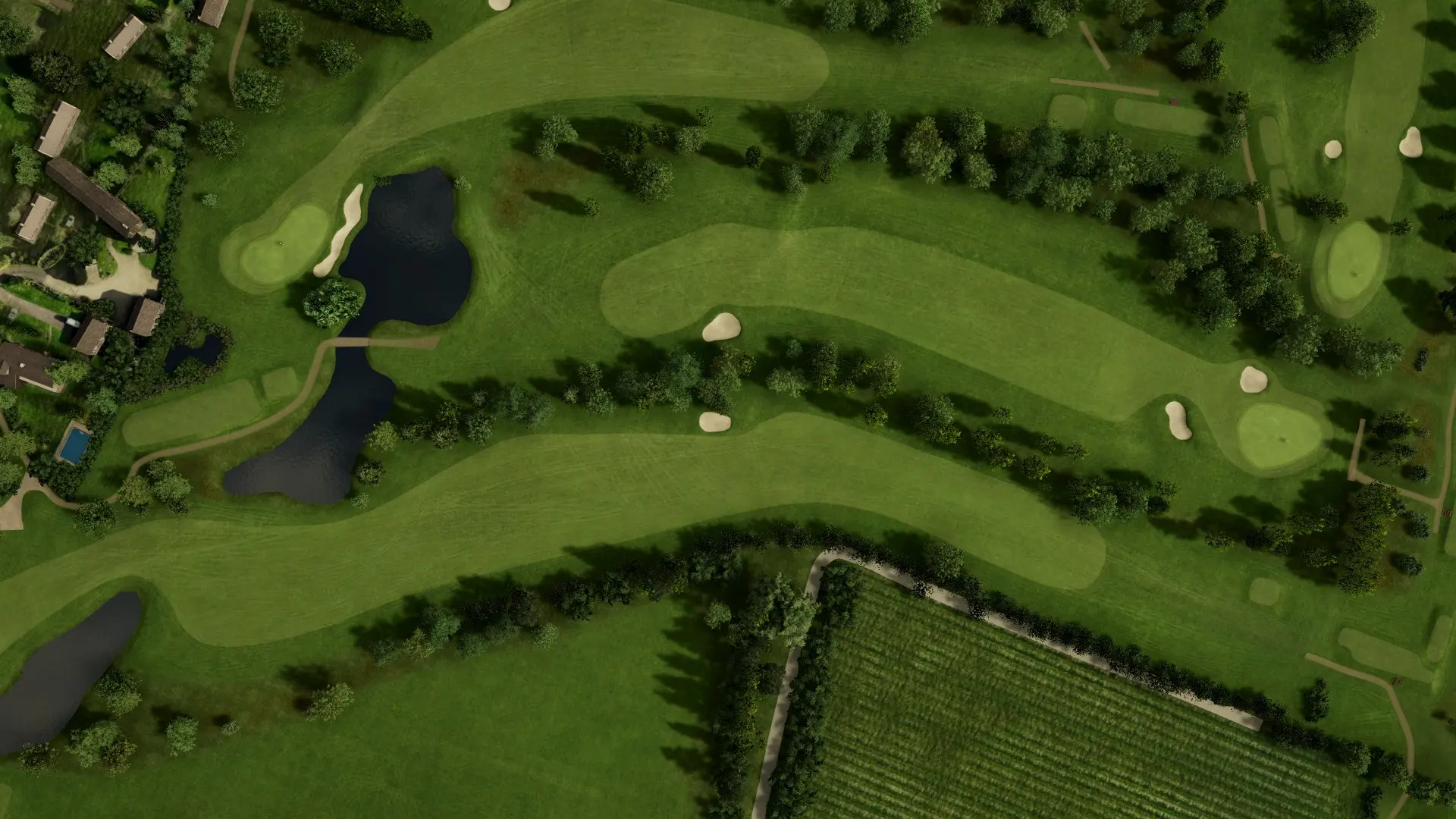 Hole 1 at The Ridge Golf Club