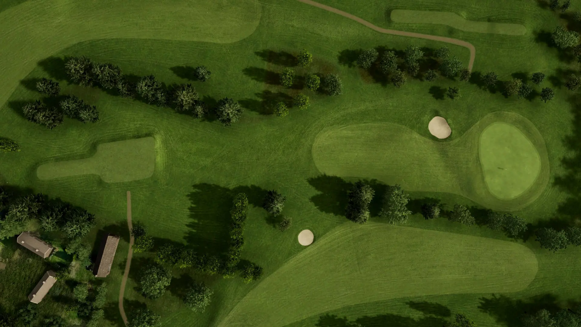 Hole 9 at The Ridge Golf Club