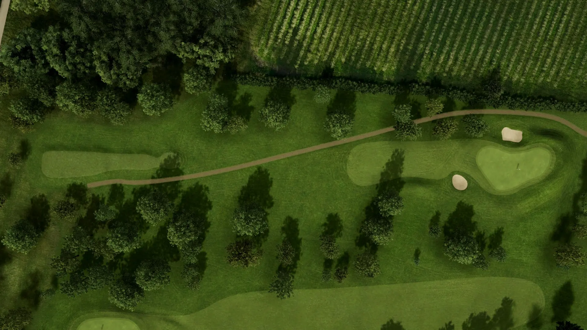 Hole 17 at The Ridge Golf Club