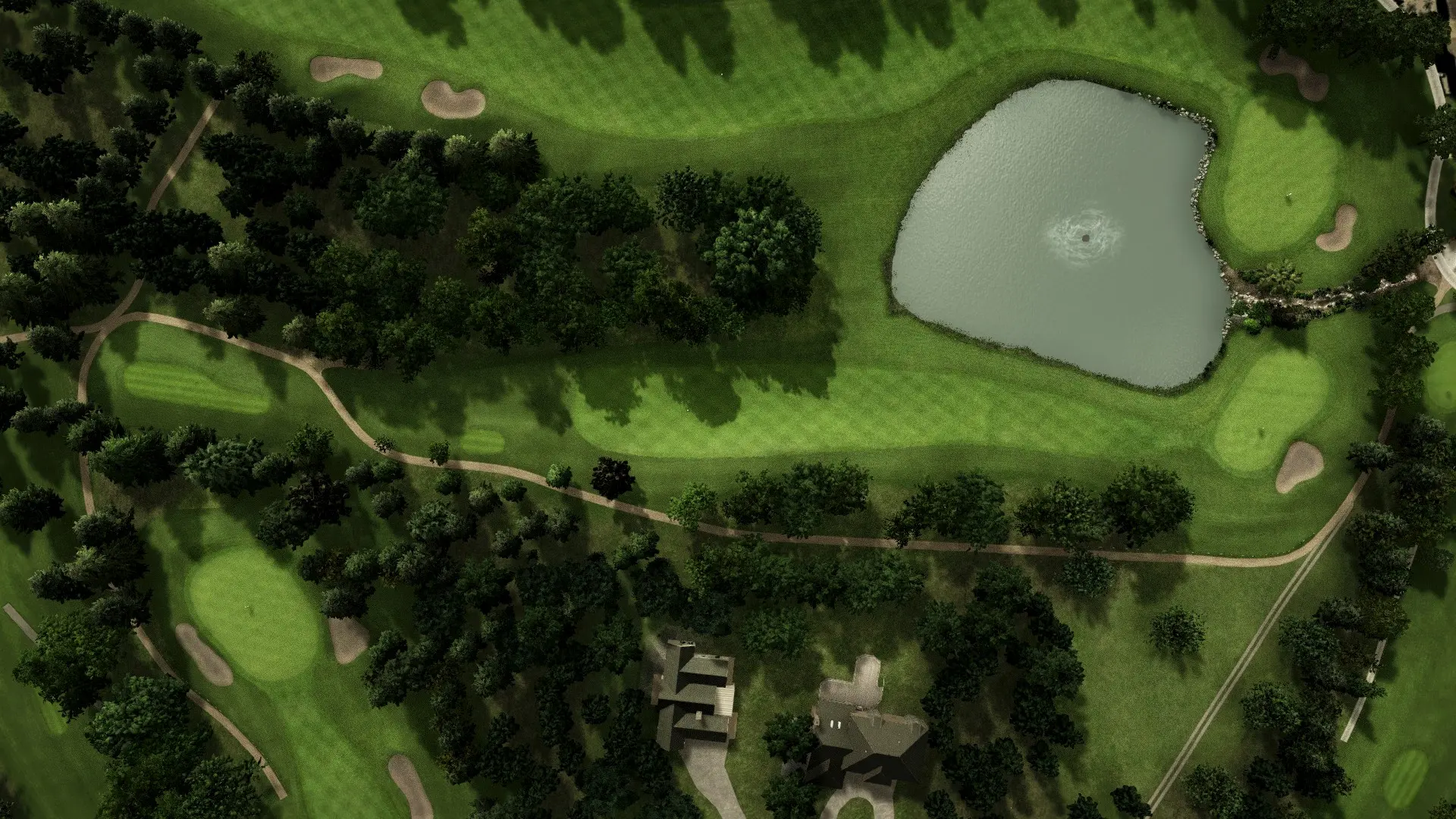 Hole 9 at Thumper Pond Resort