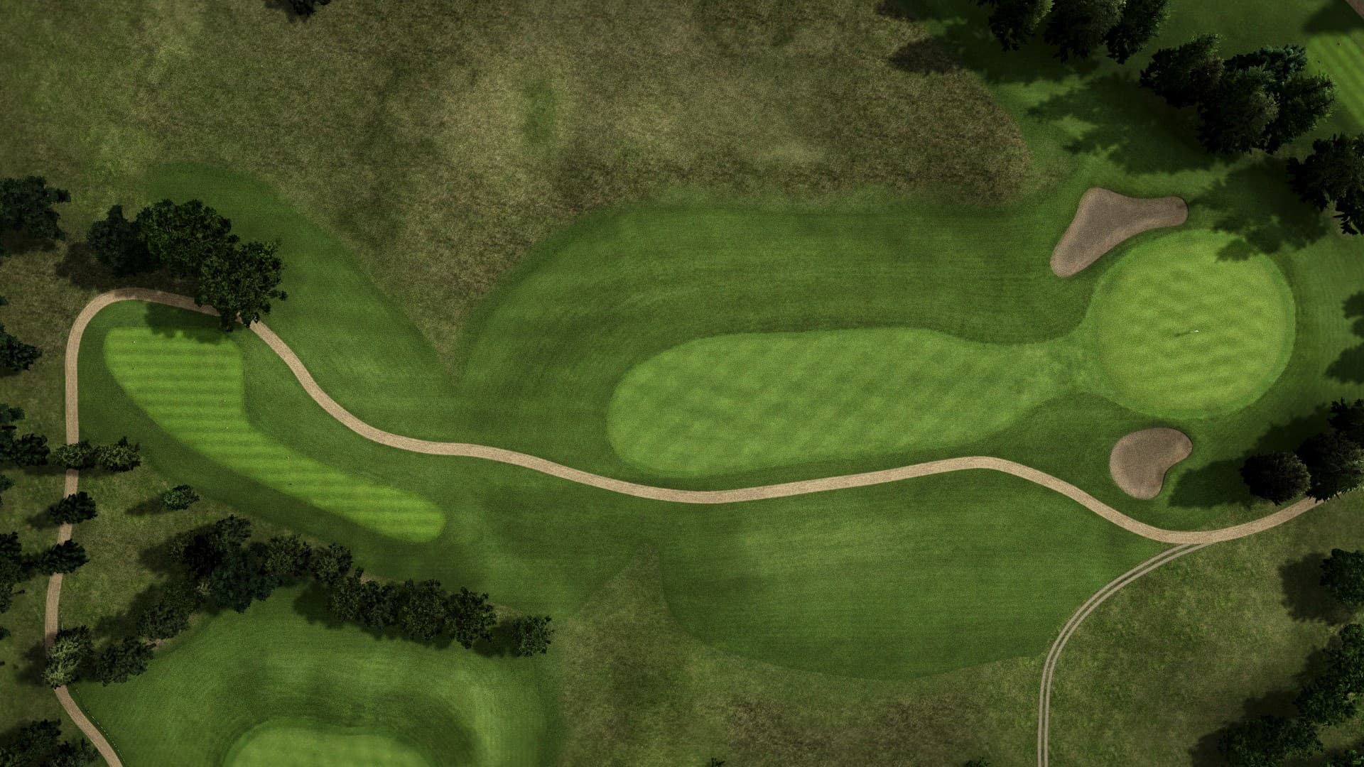 Hole 13 at Thumper Pond Resort