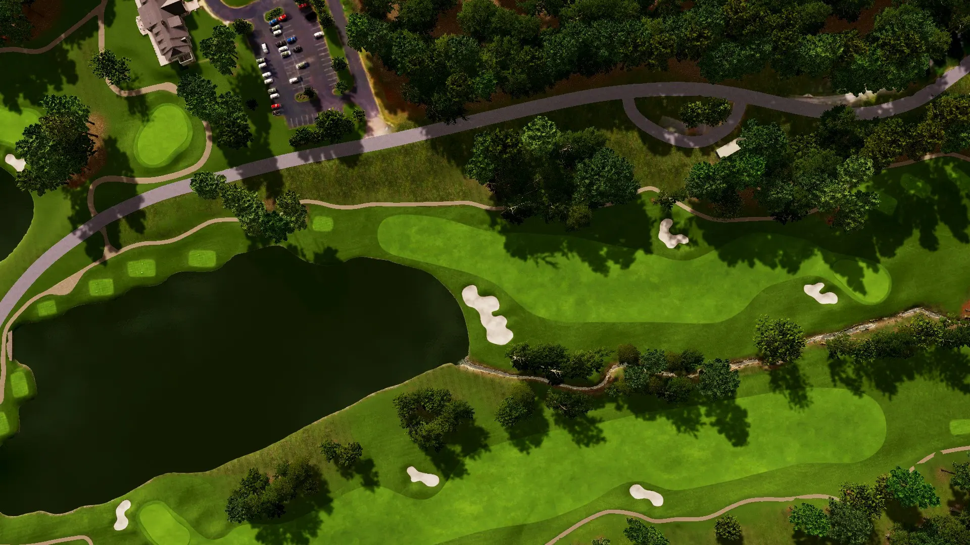 Hole 1 at Timberline Golf Club