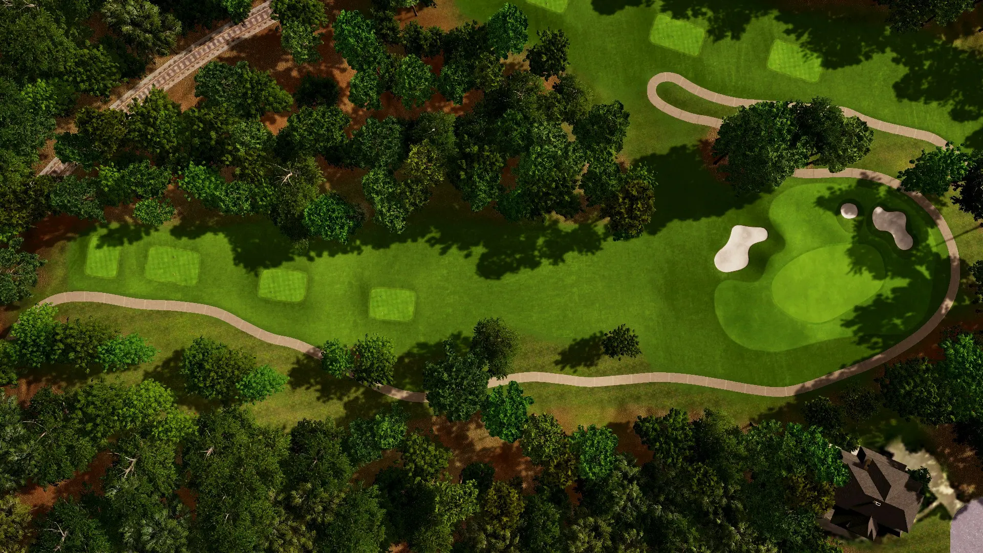 Hole 13 at Timberline Golf Club