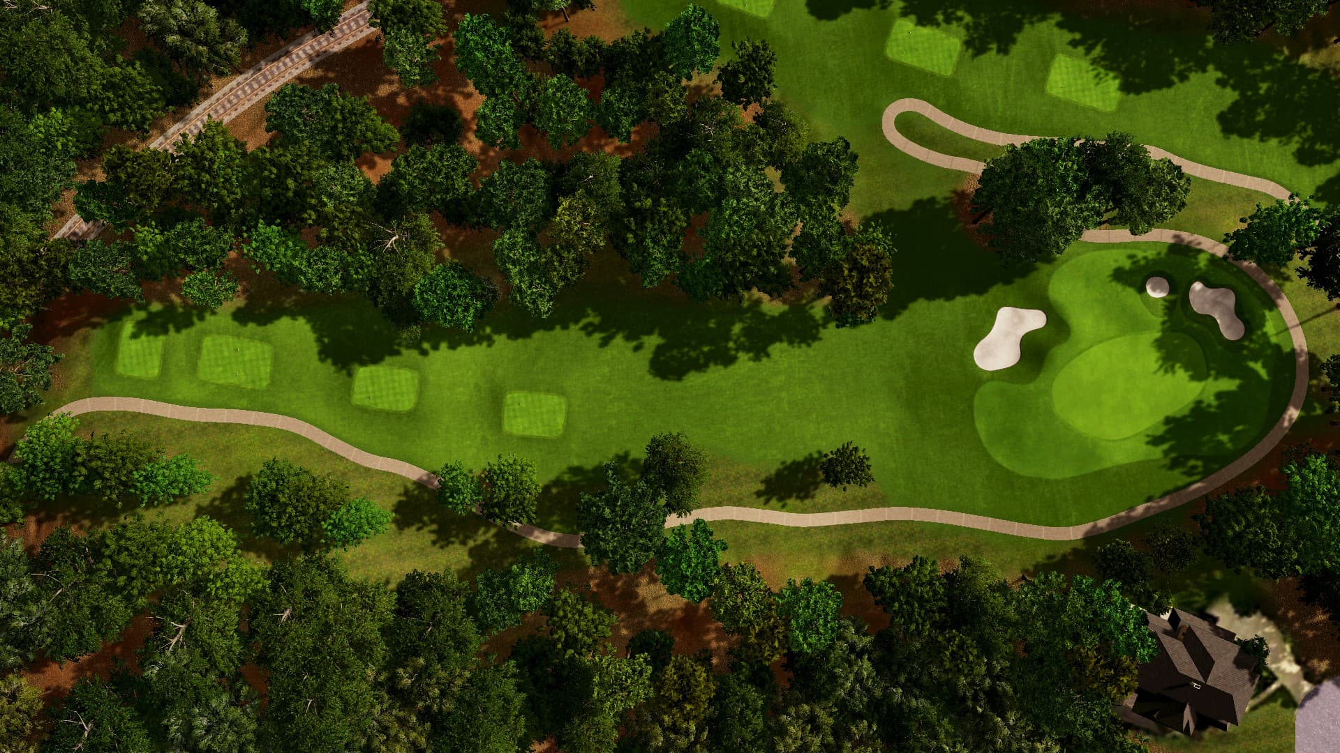 Hole 13 at Timberline Golf Club