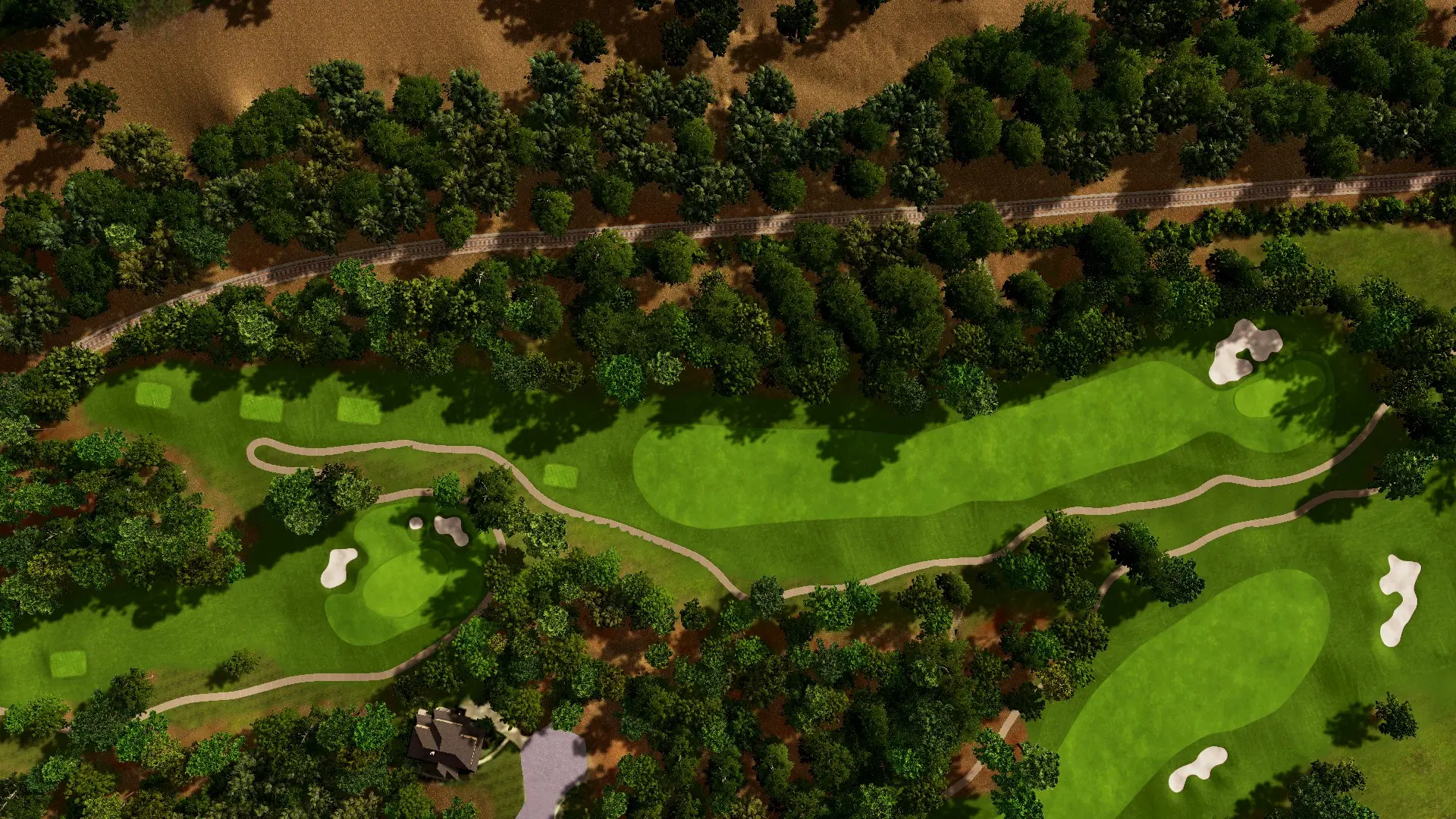 Hole 14 at Timberline Golf Club