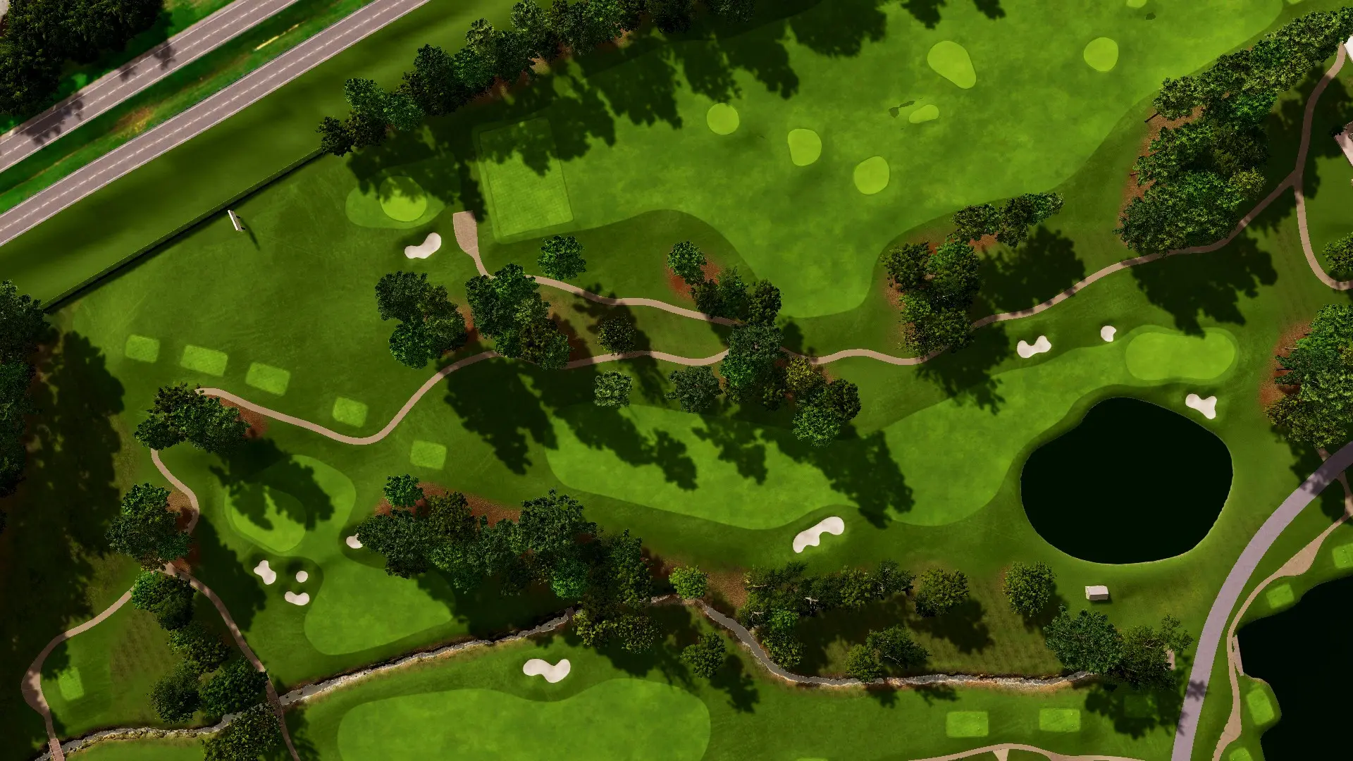 Hole 18 at Timberline Golf Club