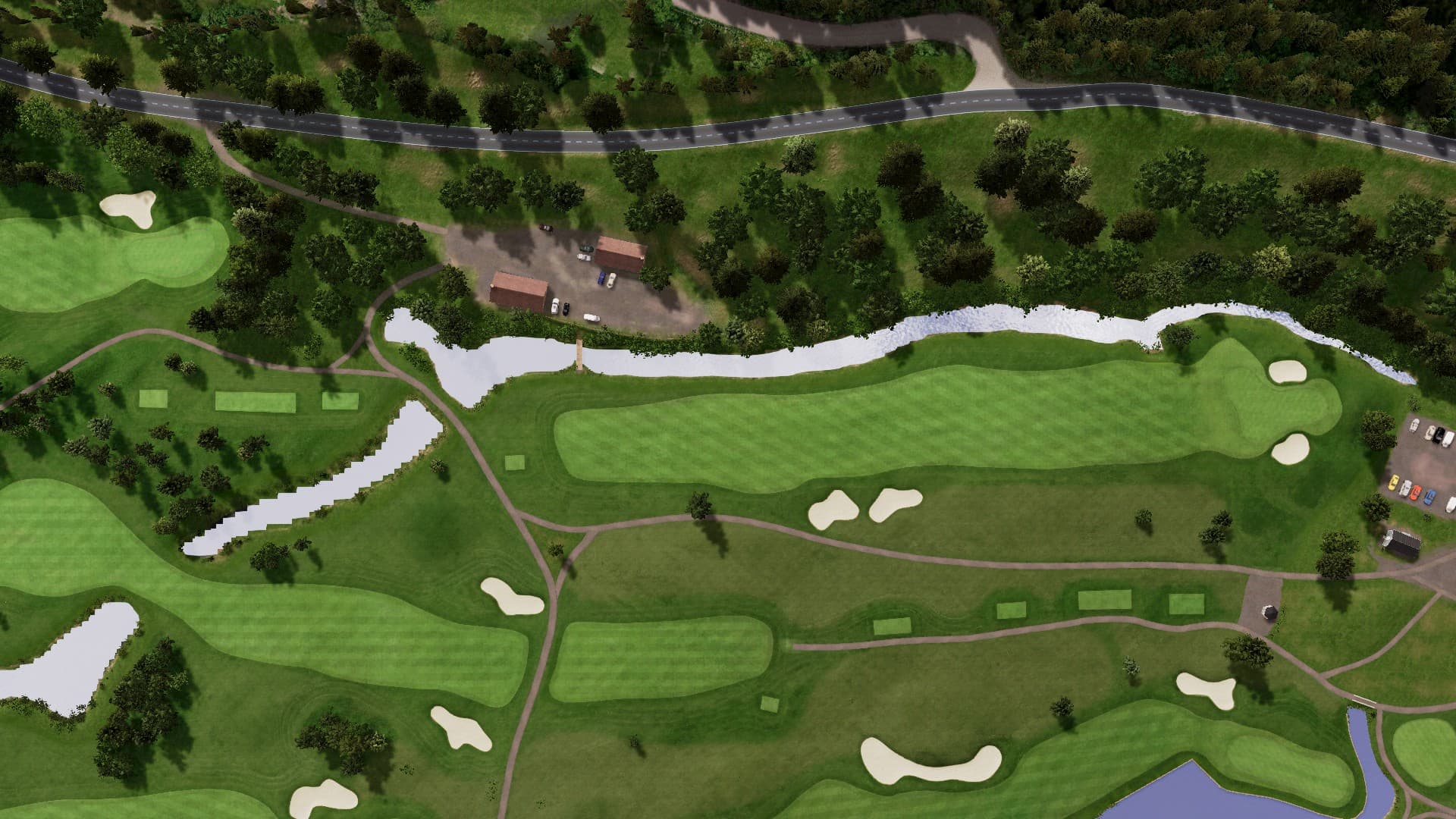 Hole 9 at Timra Golf Club