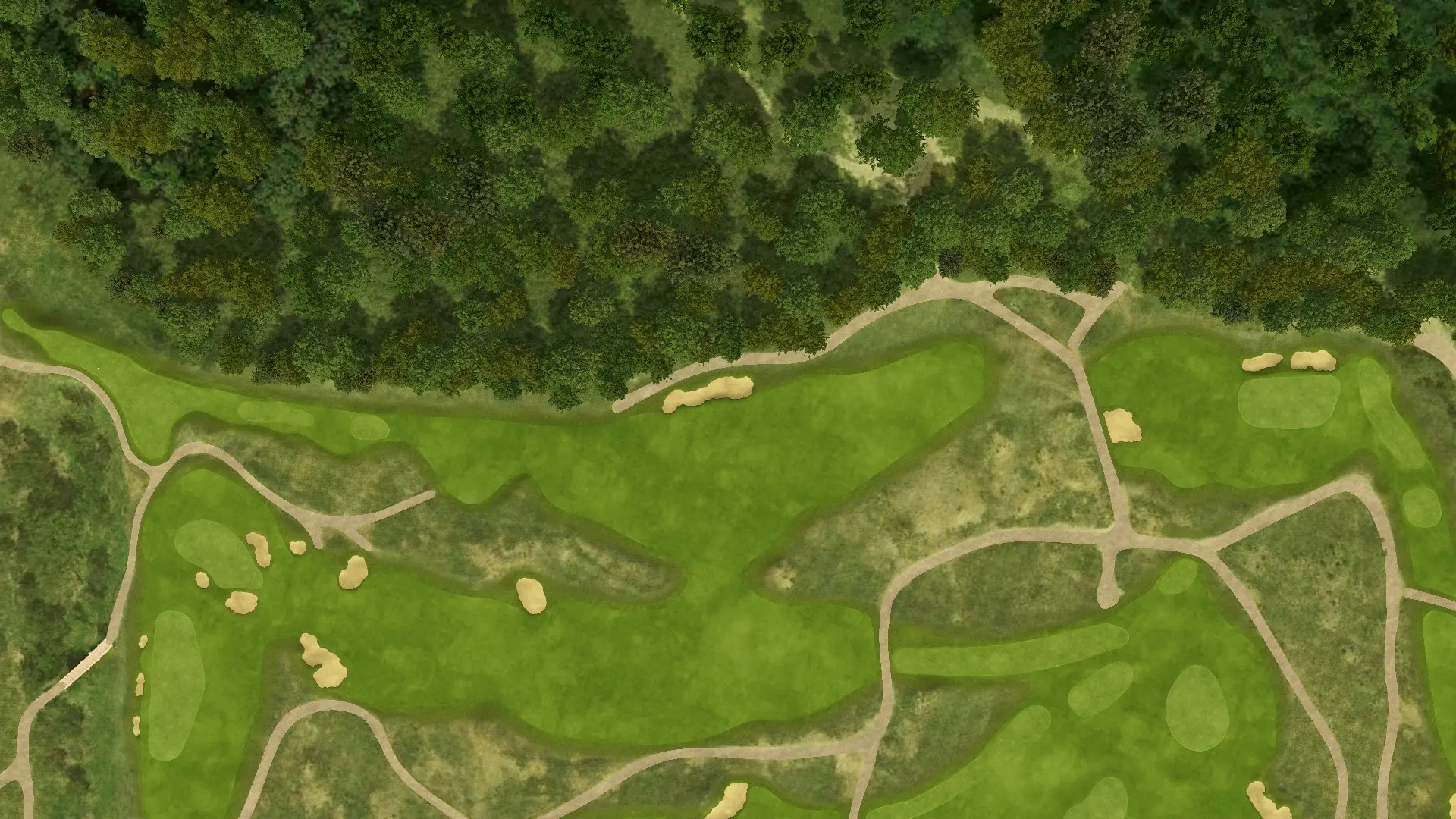 Hole 4 at Trinity Forest Golf Club