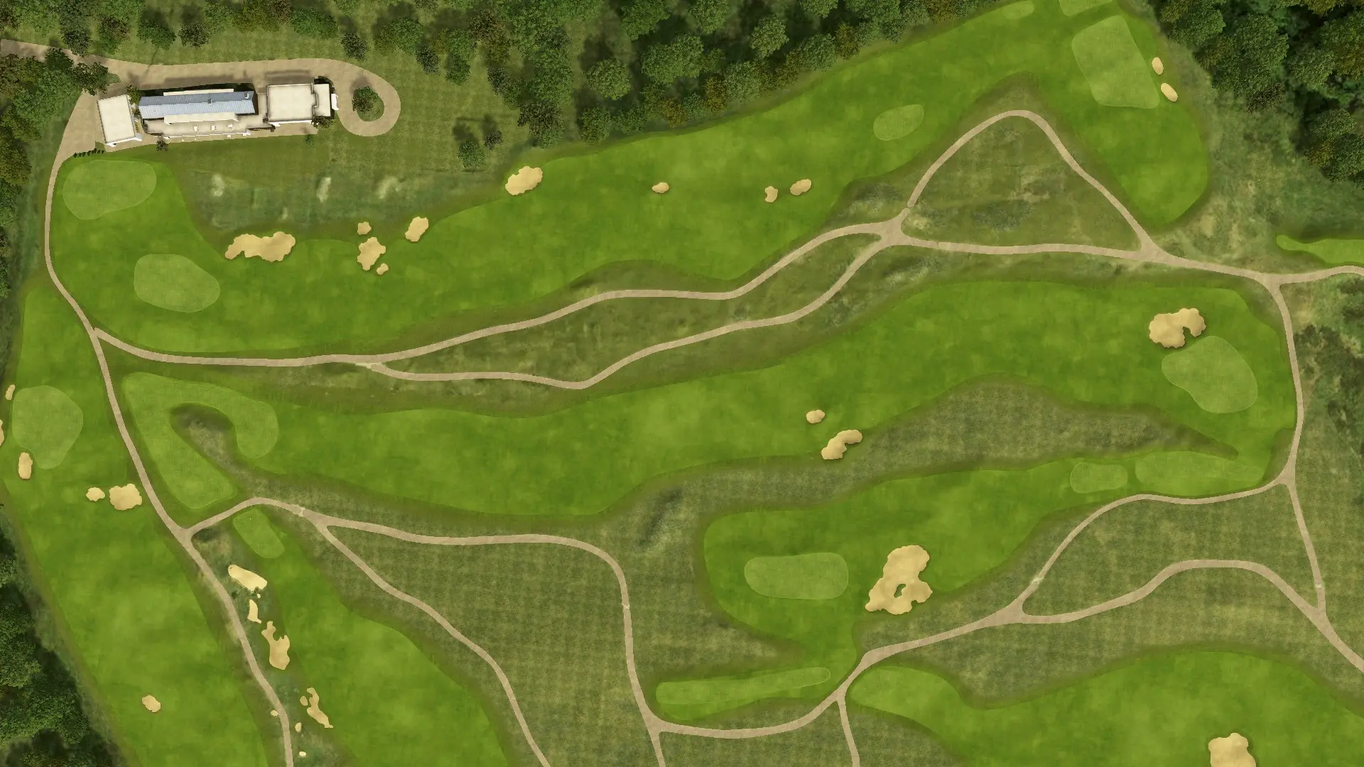 Hole 10 at Trinity Forest Golf Club