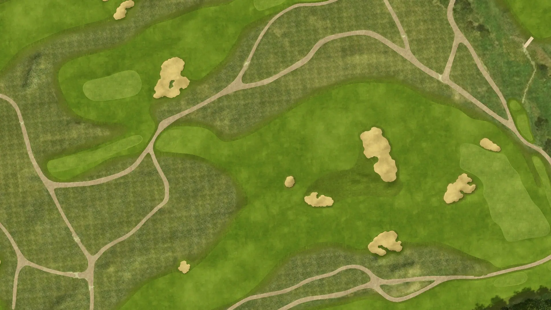 Hole 12 at Trinity Forest Golf Club