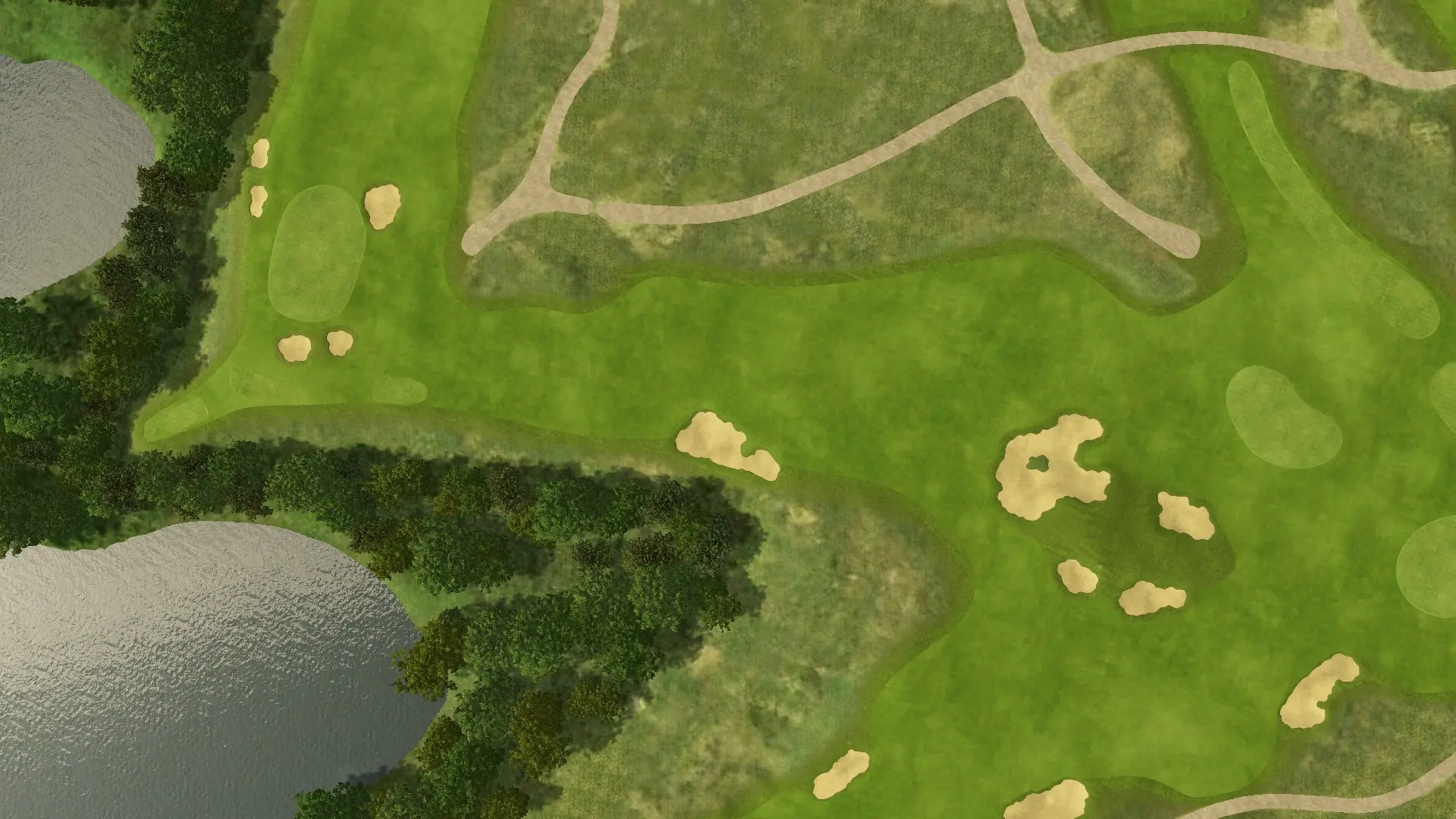 Hole 14 at Trinity Forest Golf Club