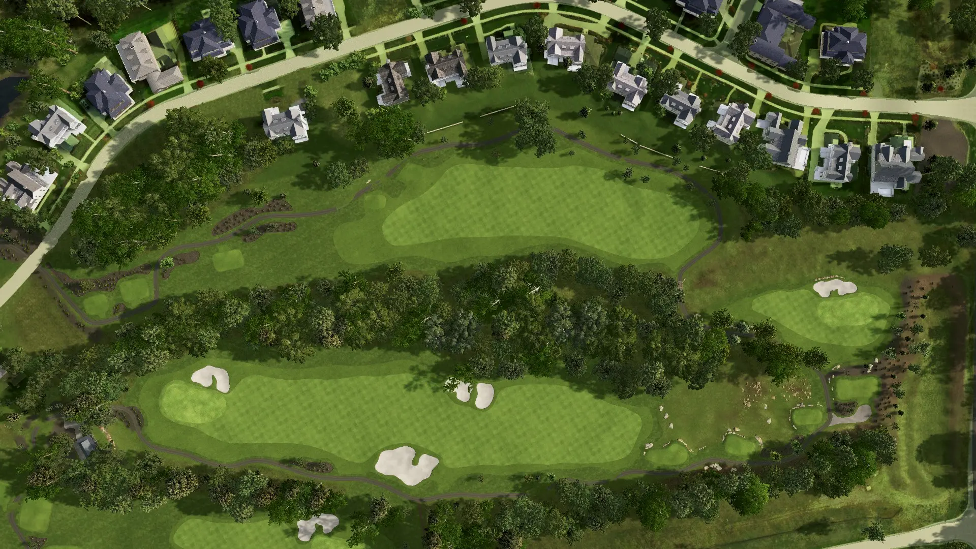 Hole 4 at Troubadour Golf and Field Club