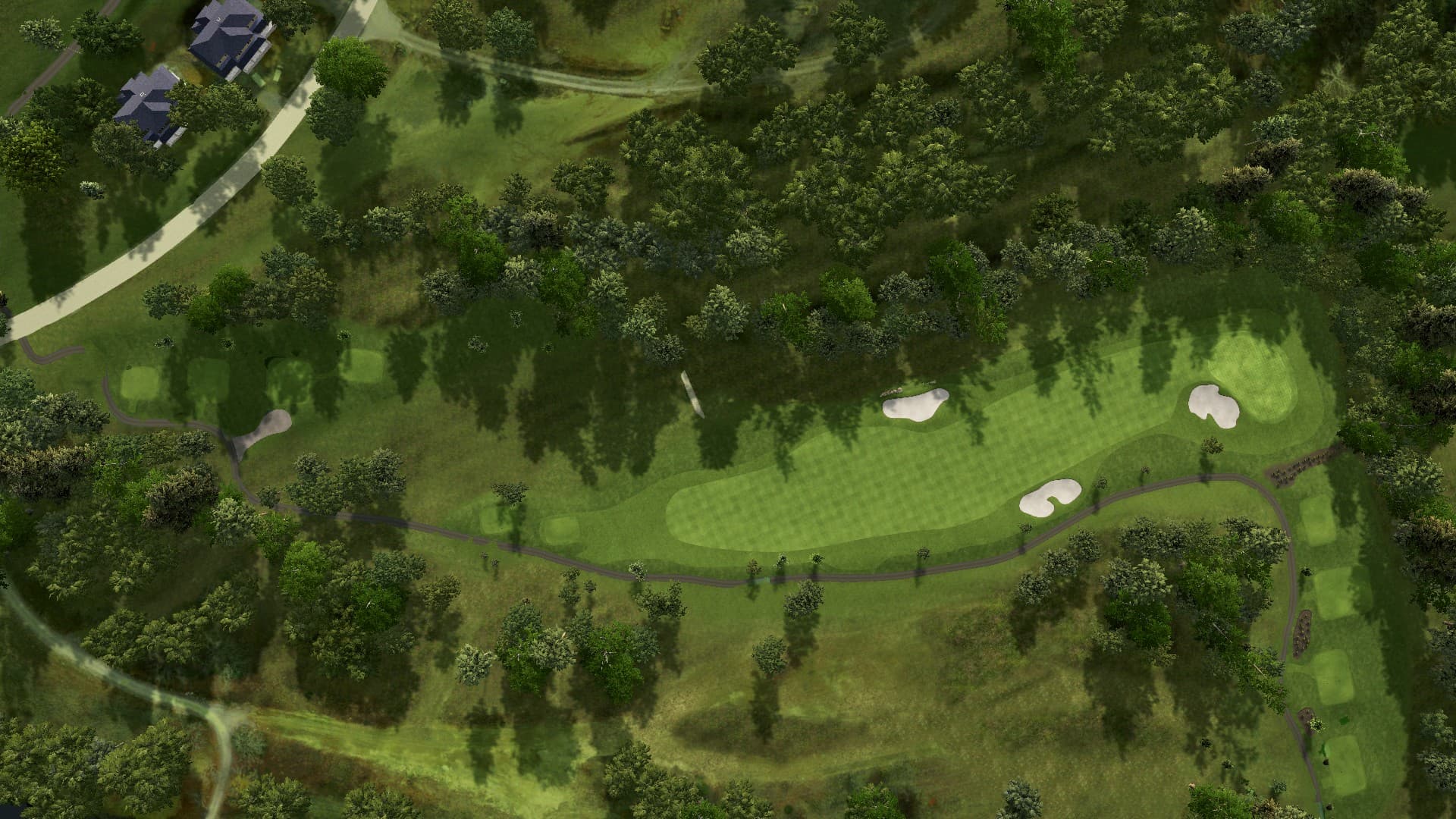 Hole 10 at Troubadour Golf and Field Club