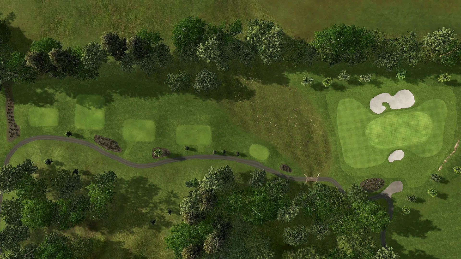 Hole 11 at Troubadour Golf and Field Club