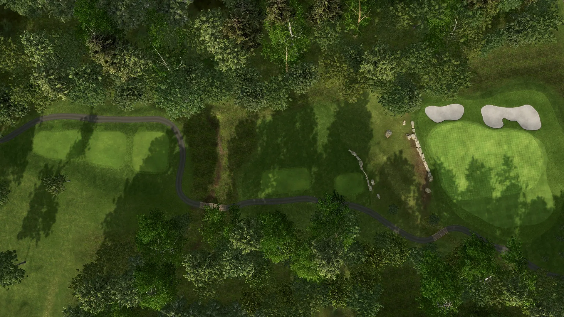 Hole 13 at Troubadour Golf and Field Club