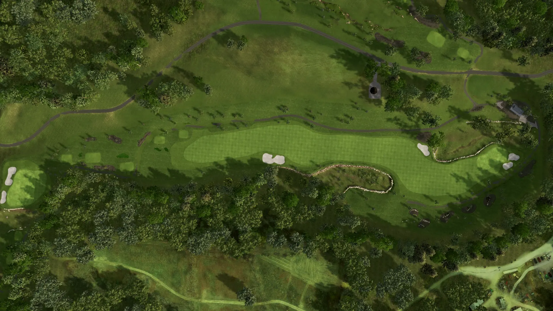 Hole 14 at Troubadour Golf and Field Club