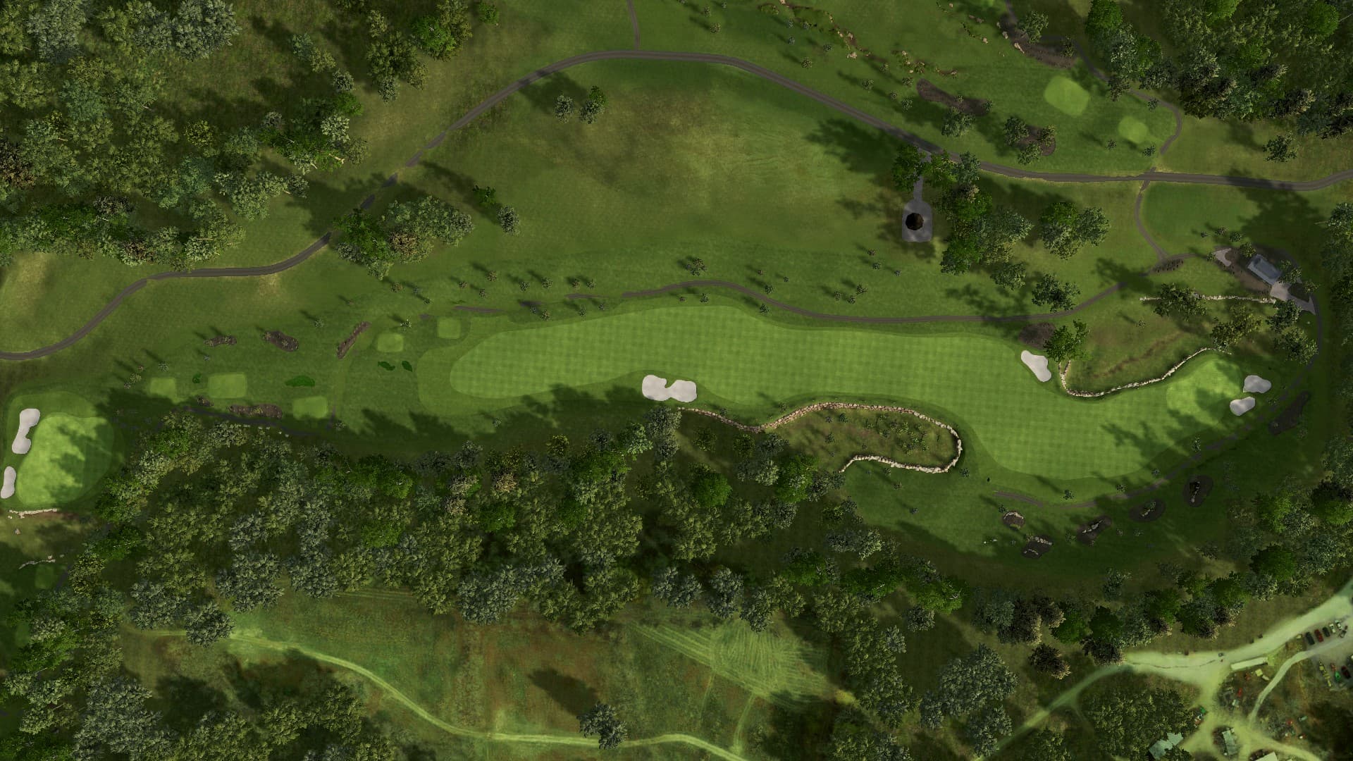 Hole 14 at Troubadour Golf and Field Club
