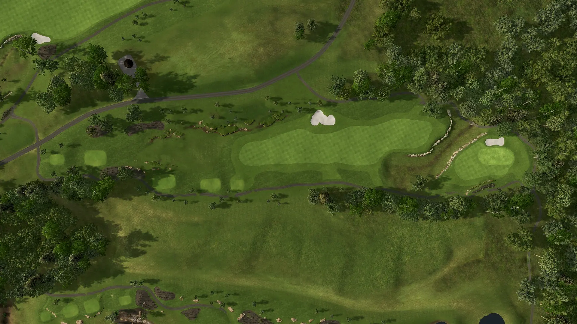 Hole 15 at Troubadour Golf and Field Club