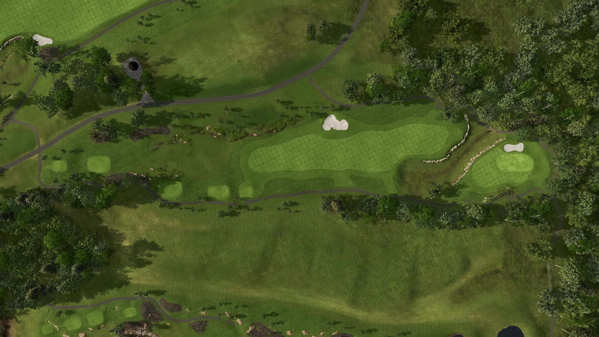 Hole 15 at Troubadour Golf and Field Club