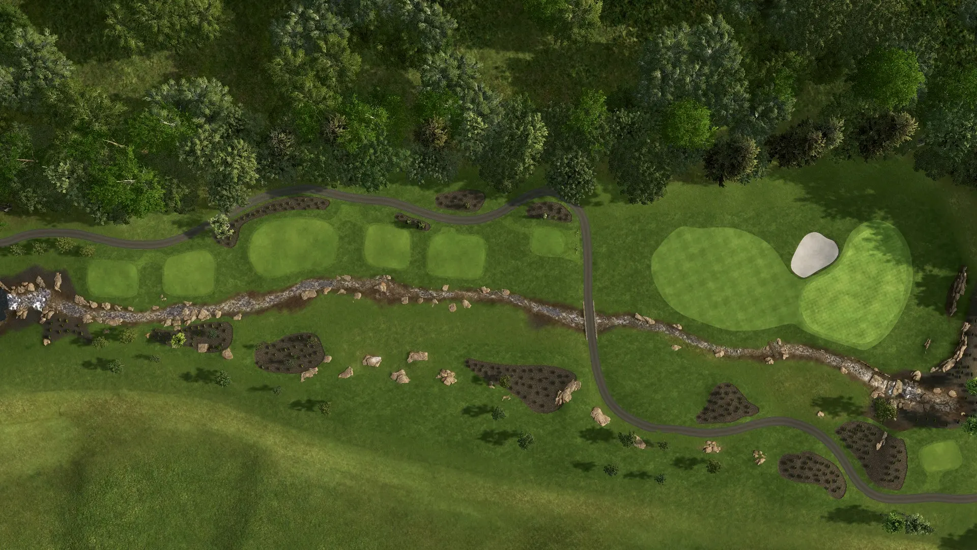 Hole 16 at Troubadour Golf and Field Club