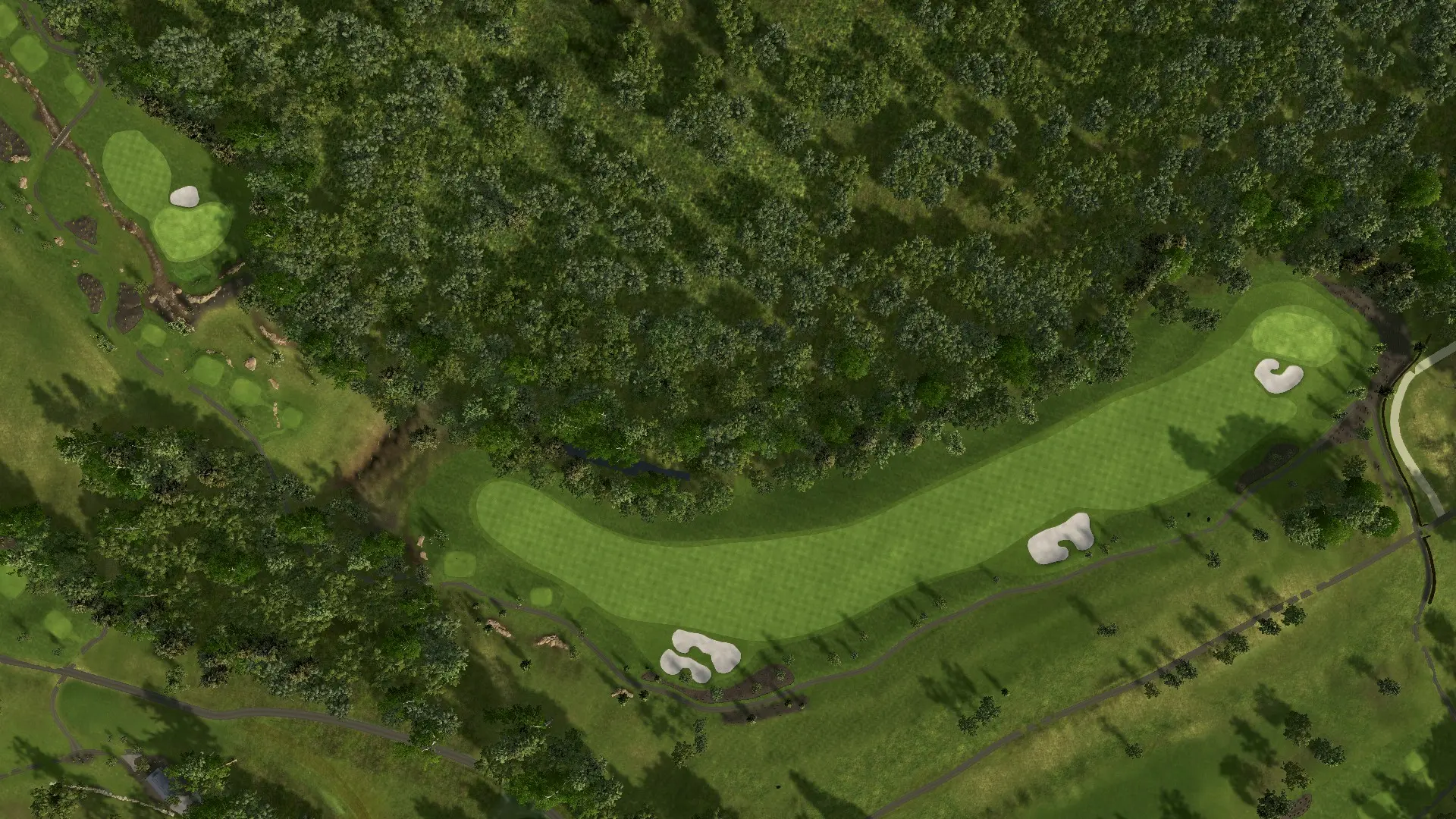 Hole 17 at Troubadour Golf and Field Club