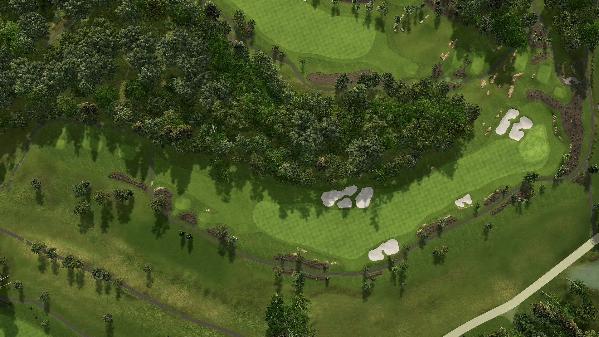 Hole 18 at Troubadour Golf and Field Club