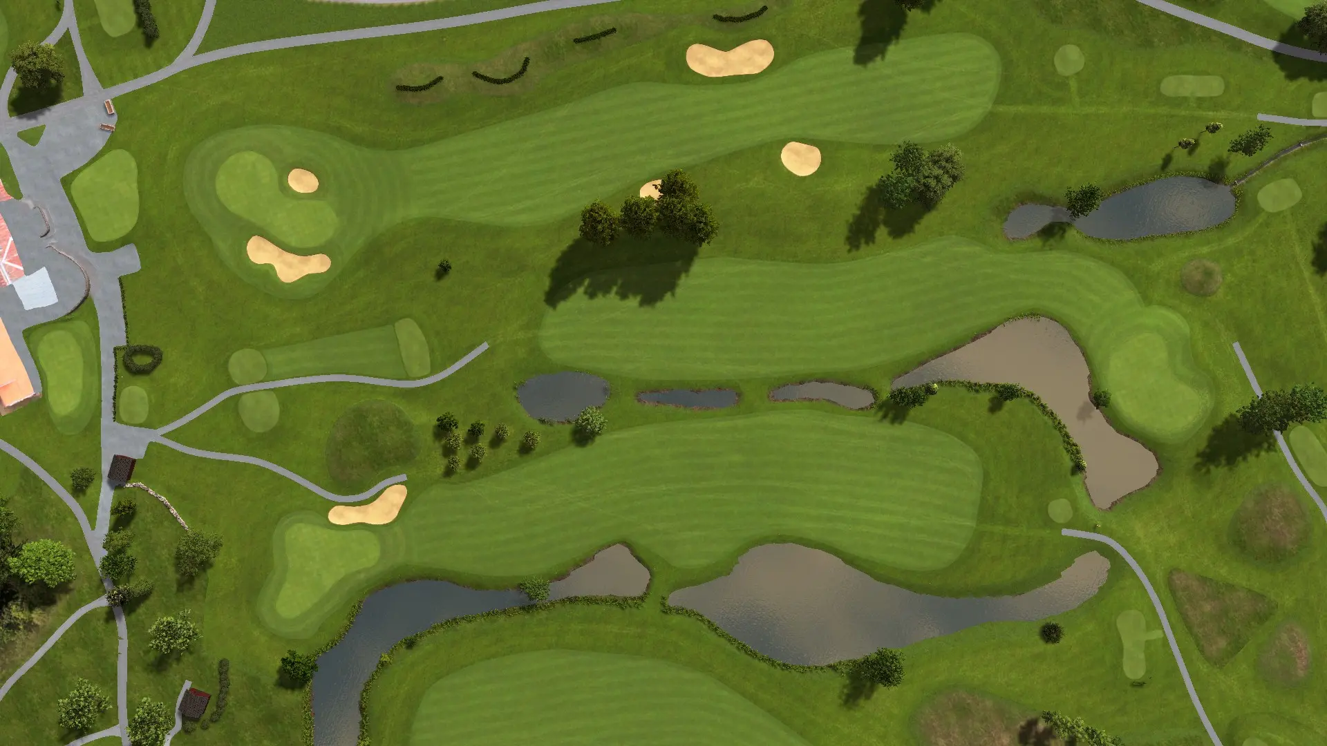 Hole 1 at Troxhammar Golfklubb