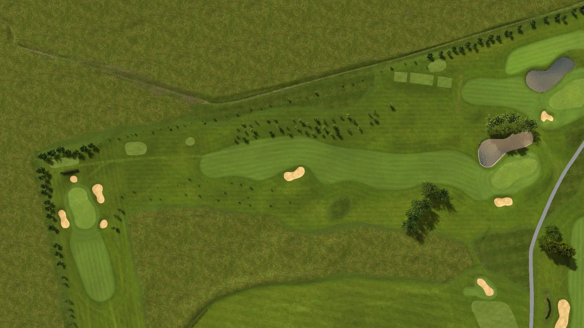 Hole 12 at Troxhammar Golfklubb