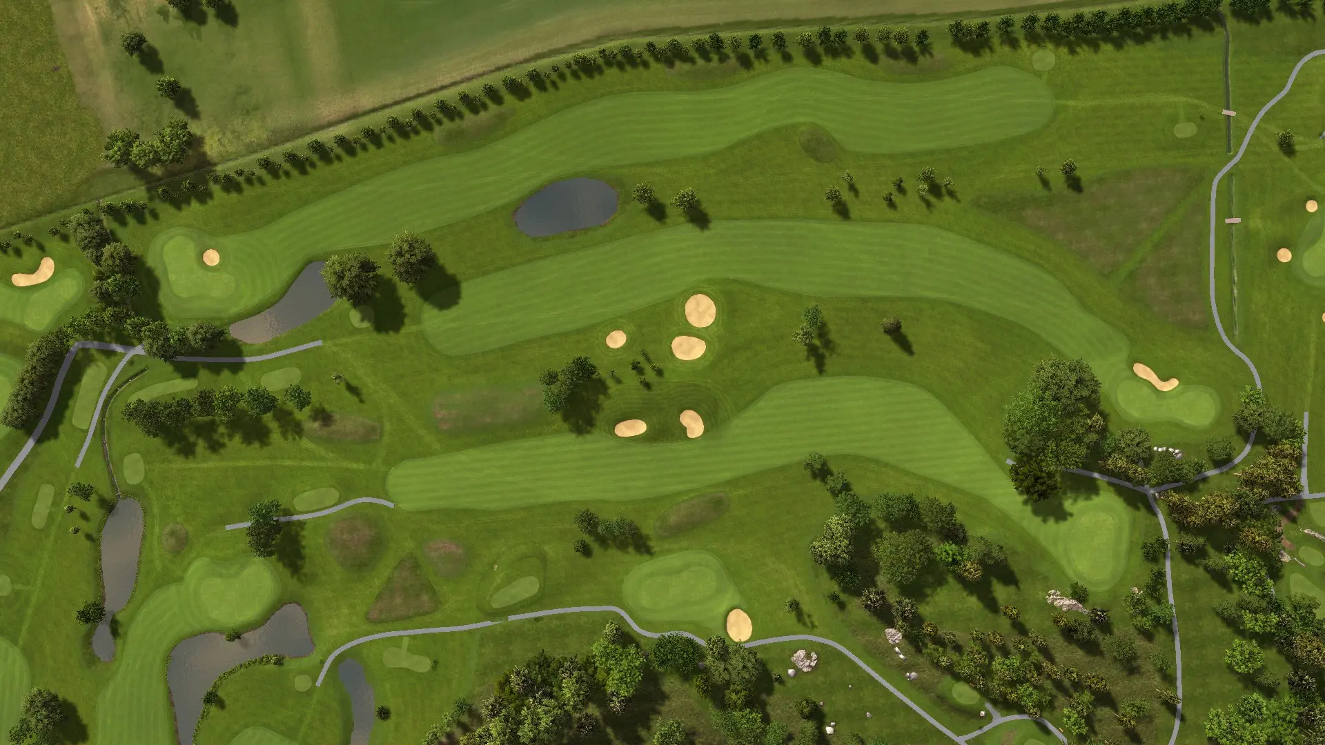 Hole 14 at Troxhammar Golfklubb