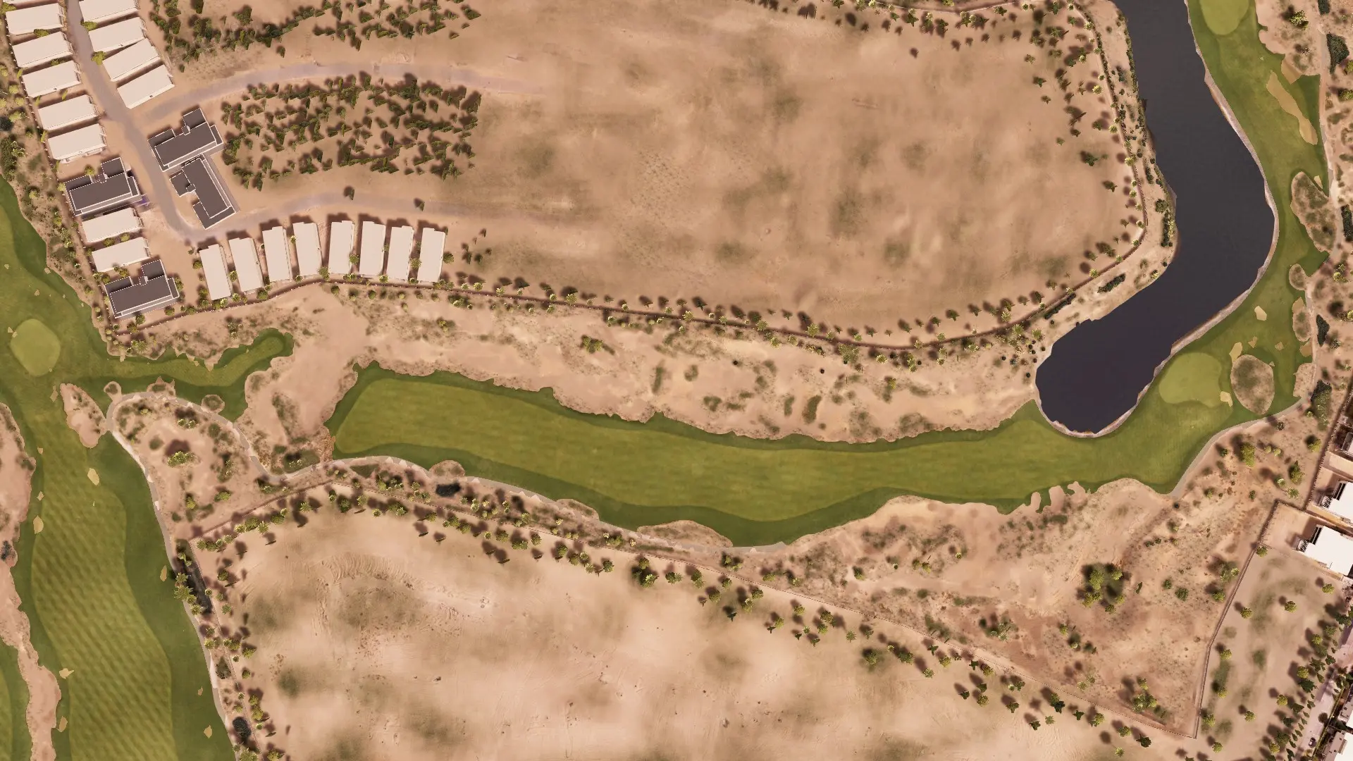 Hole 2 at Trump International Dubai